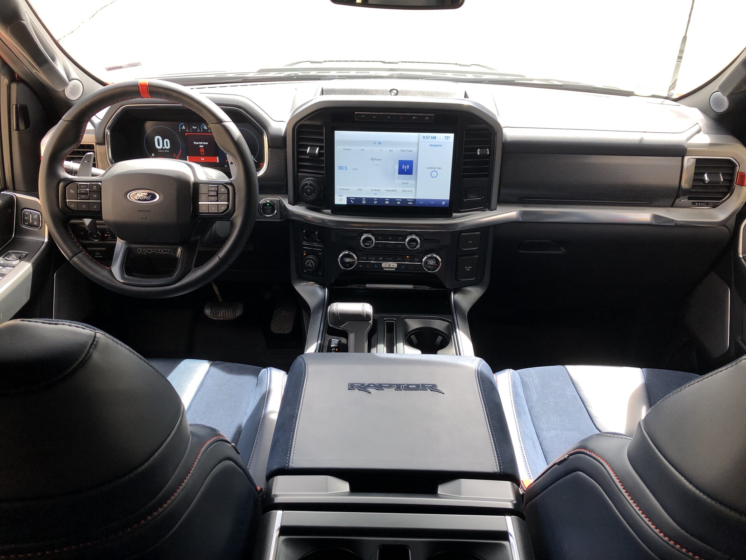 An inside look at the F-150 Raptor.