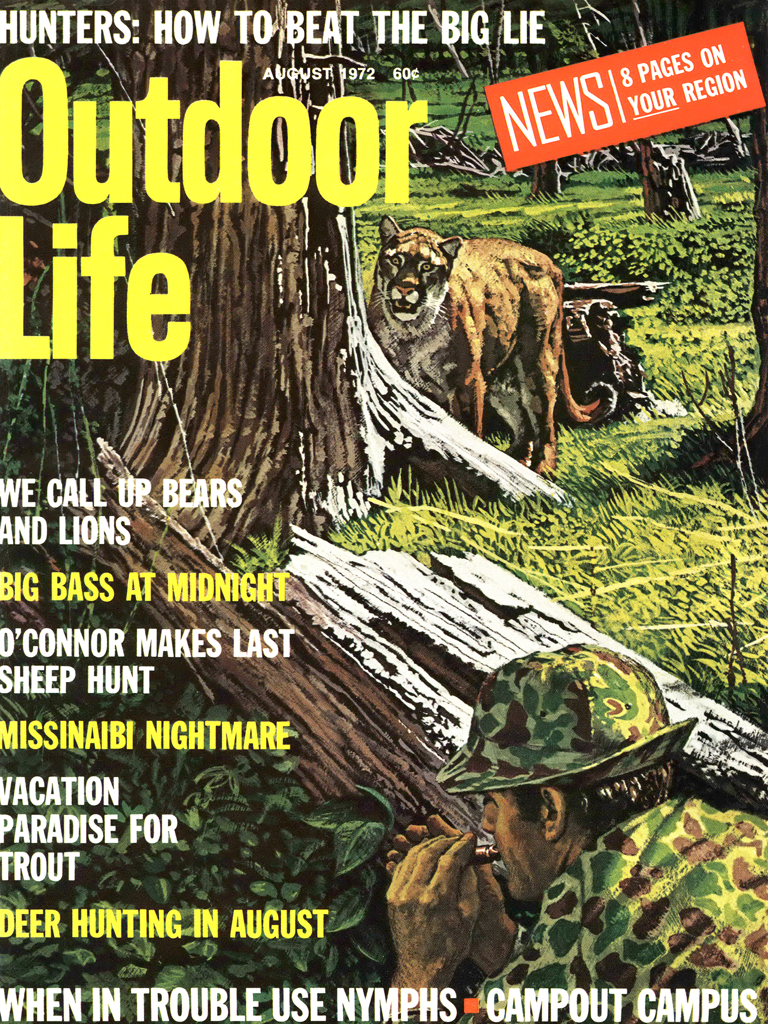 Outdoor Life magazine cover