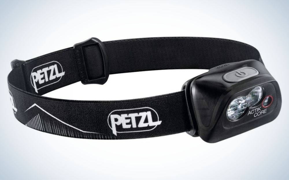 Petzl Actik Core is the best rechargeable headlamp for fishing.