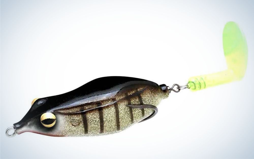 Teckel Sprinker is the best frog lure for covering water.