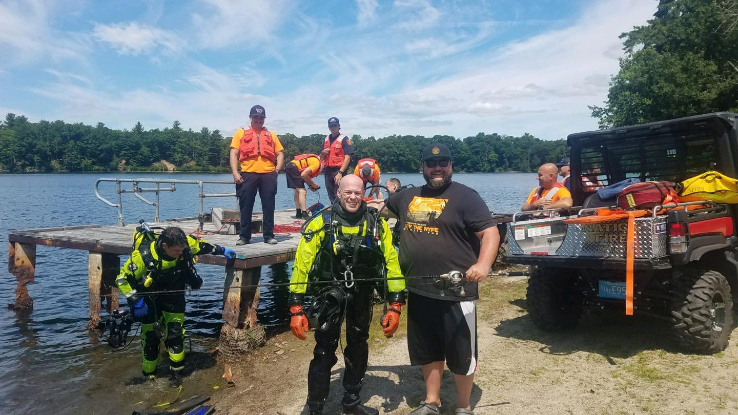 Fire Department Rescues Custom Fishing Rod and Reel (That Cost a Grand)