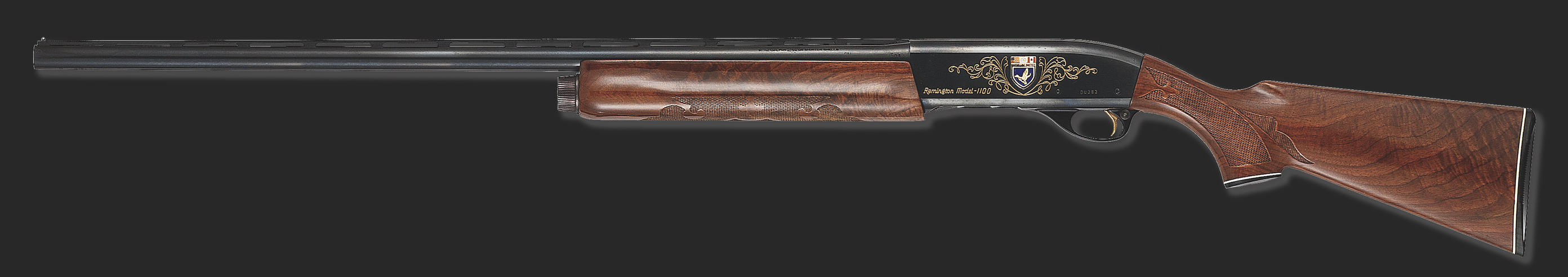 The first DU dinner gun, a Remington 1100 Magnum.