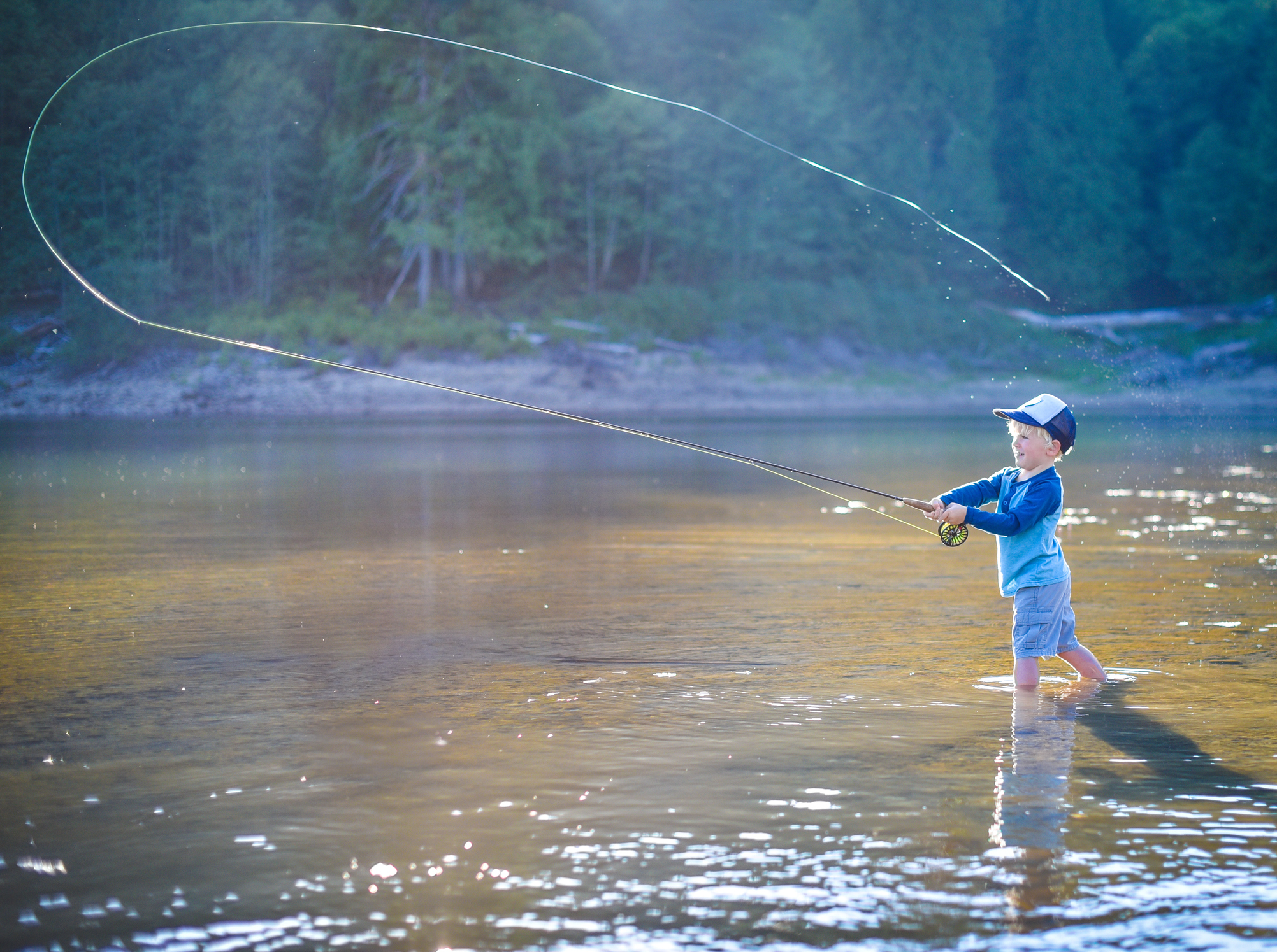 Take a kid fishing.