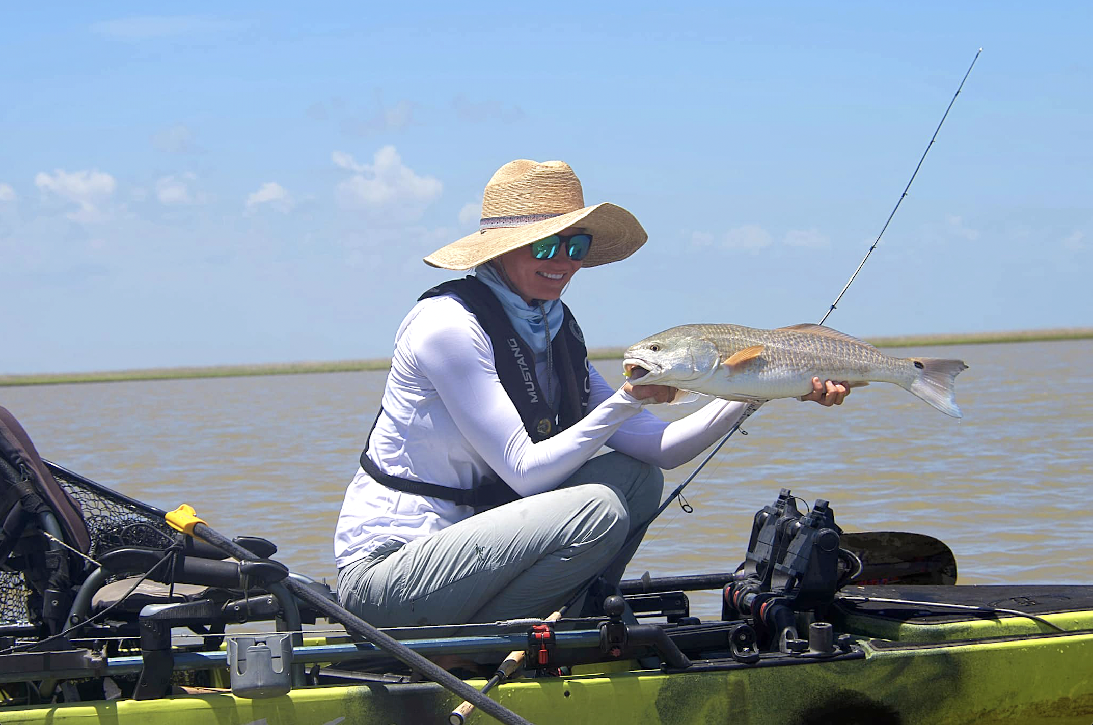 Red fish populations are on the rise.