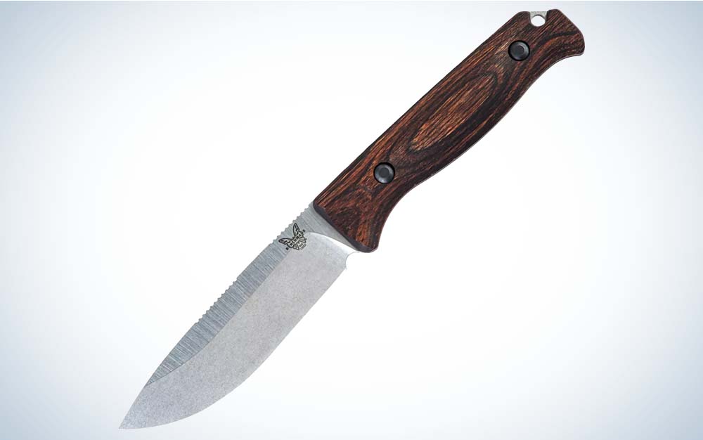 The Saddle Mountain Skinner hunting knife.