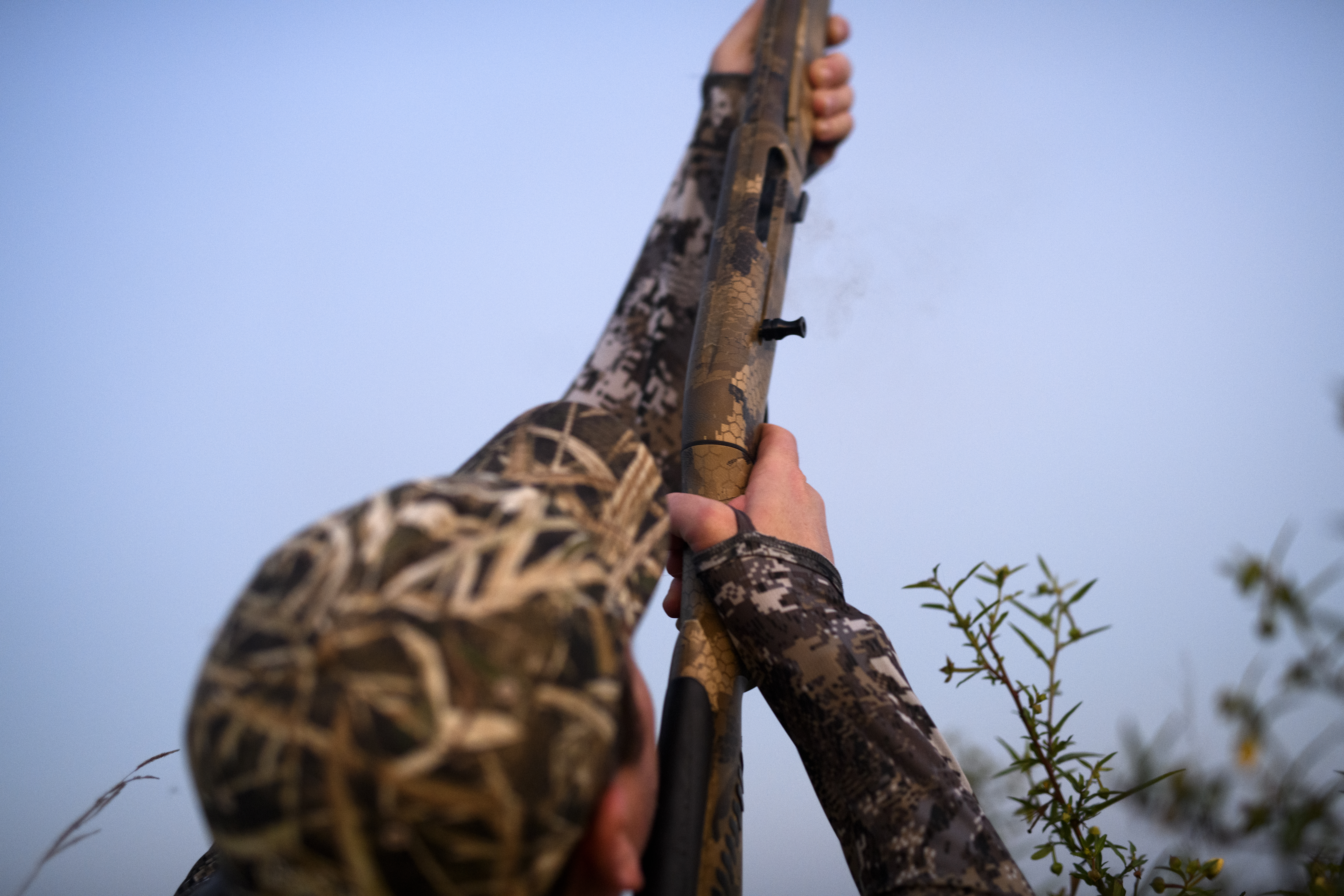 Pass shooting is another option for hunting ducks.