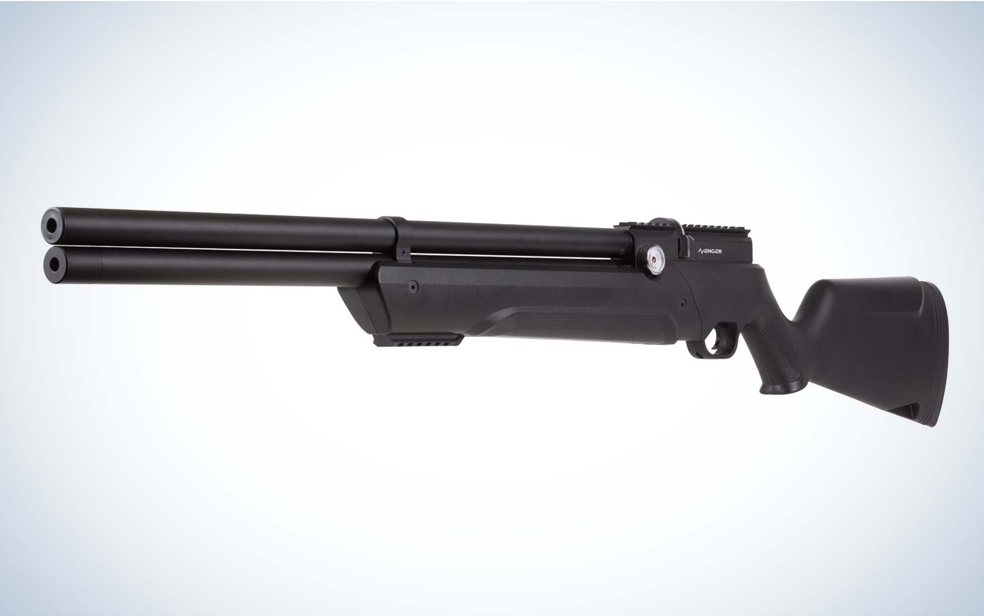 The Air Venturi Avenger air rifle has a sidelever action.