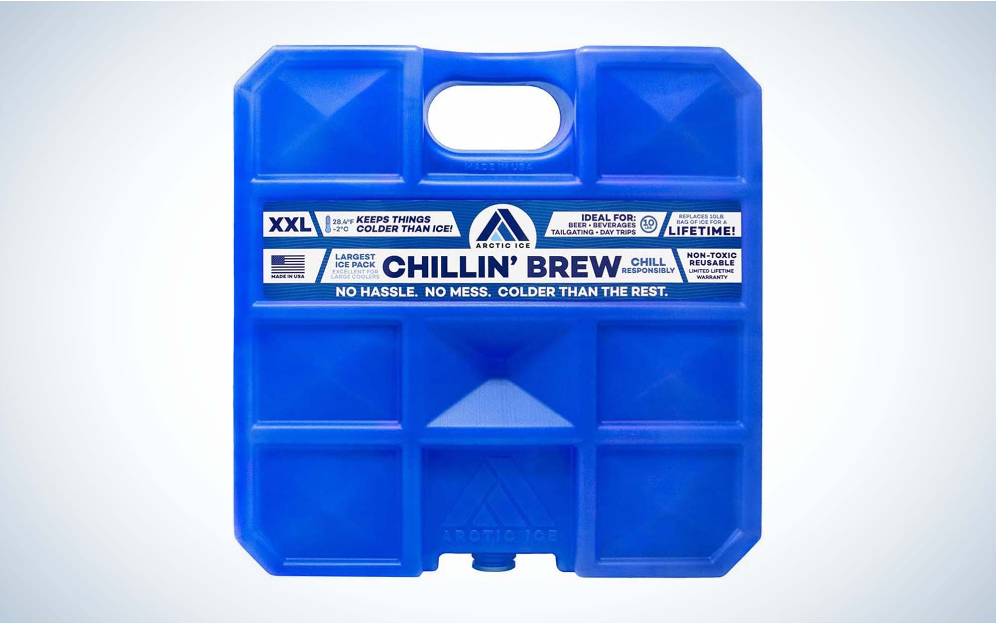 The Arctic Ice Chillinâ Brew is the most versatile ice pack.