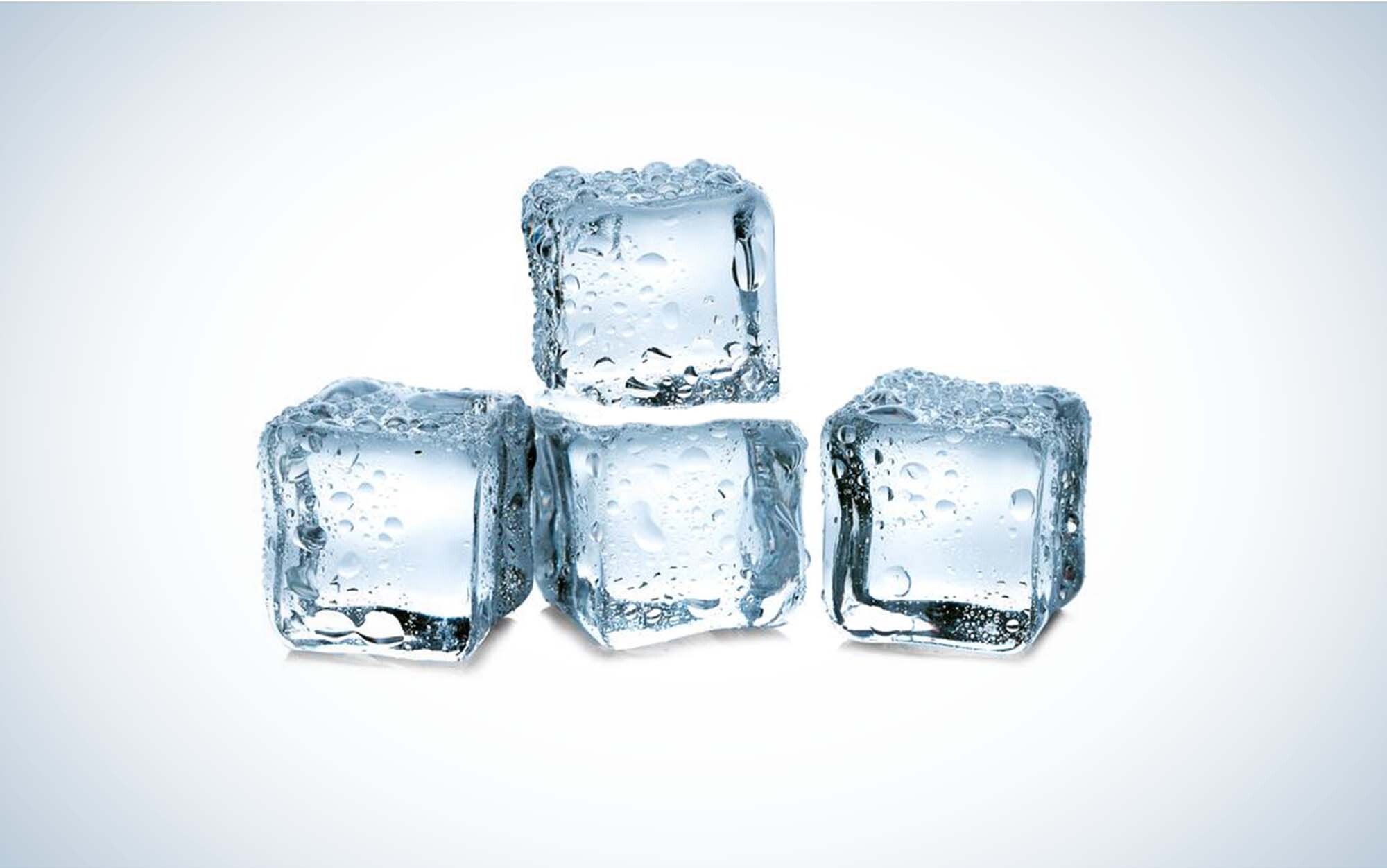 Ice cubes are the most eco-friendly ice pack.