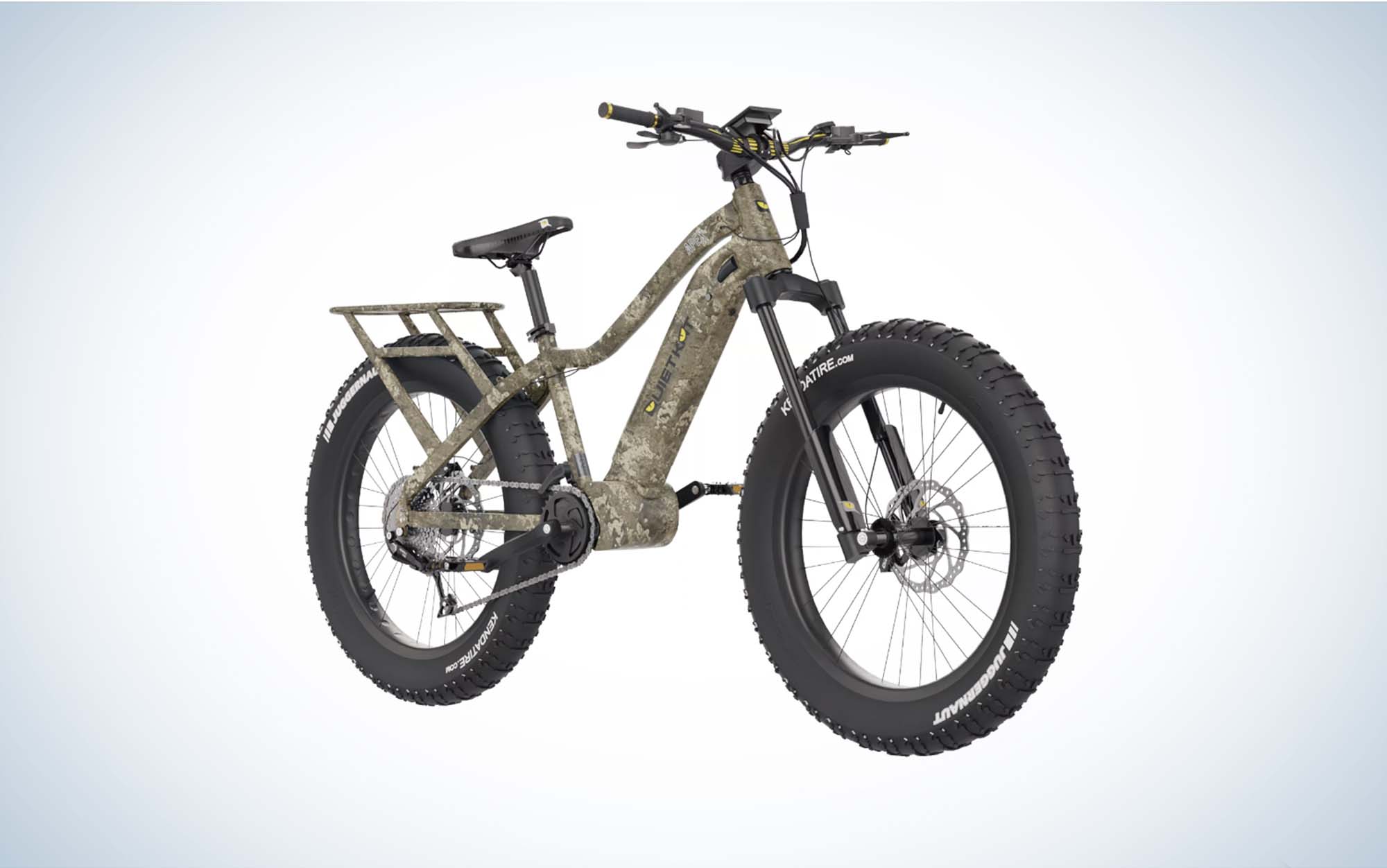 The QuietKat Apex is the best ebike for load hunting.