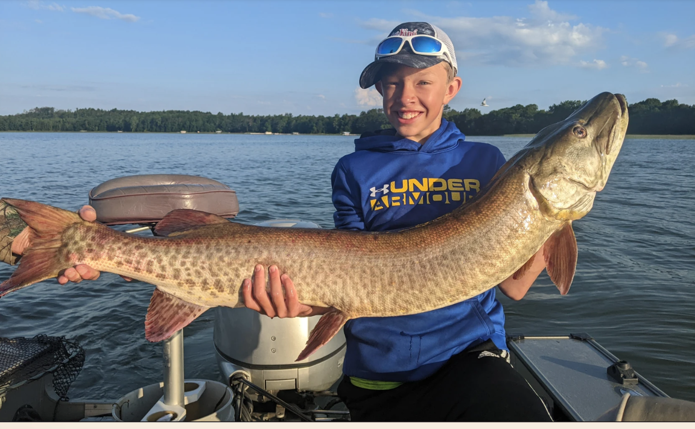 Minnesota Kid Lands Two 50-Inch Muskies in Two Days