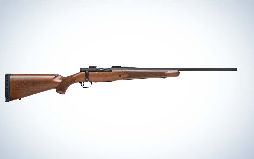 The Mossberg Patriot is the best deer hunting rifle in a straight wall cartridge.