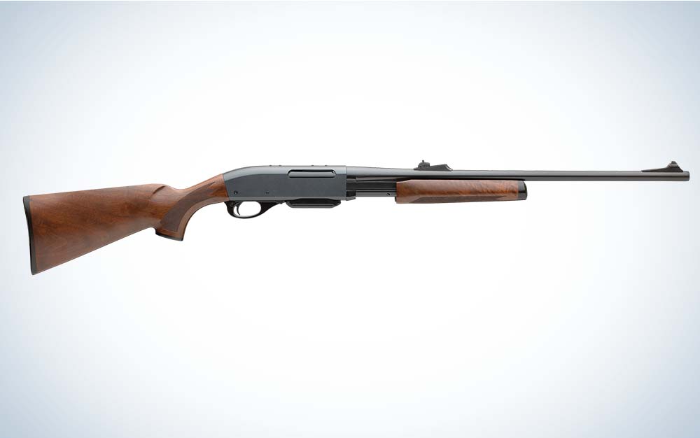 The Remington 760 or 7600 is the best slide action deer hunting rifle.