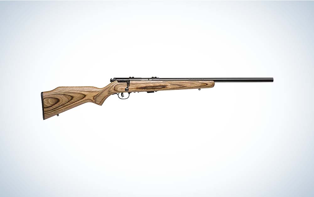 The Savage Mark II BV is the best bolt action squirrel hunting rifle.