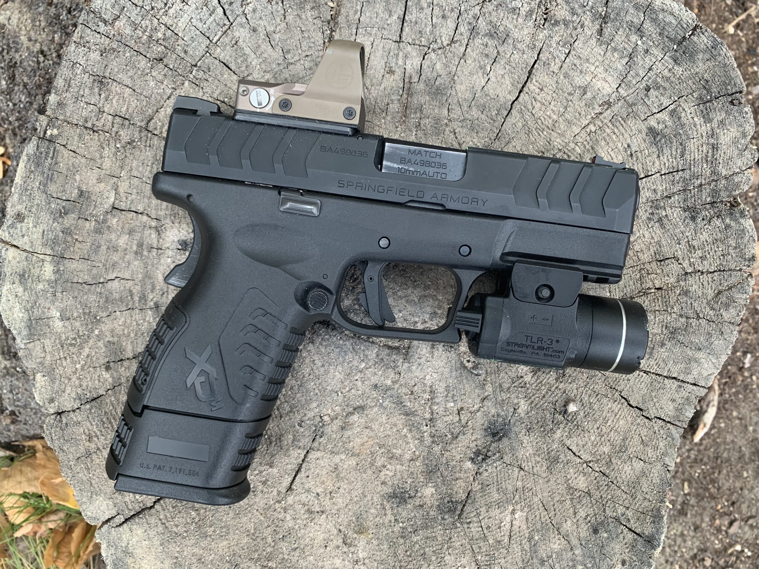 Springfield Armory XD-M Elite 3.8-inch Compact OSP 10mm with light and red dot