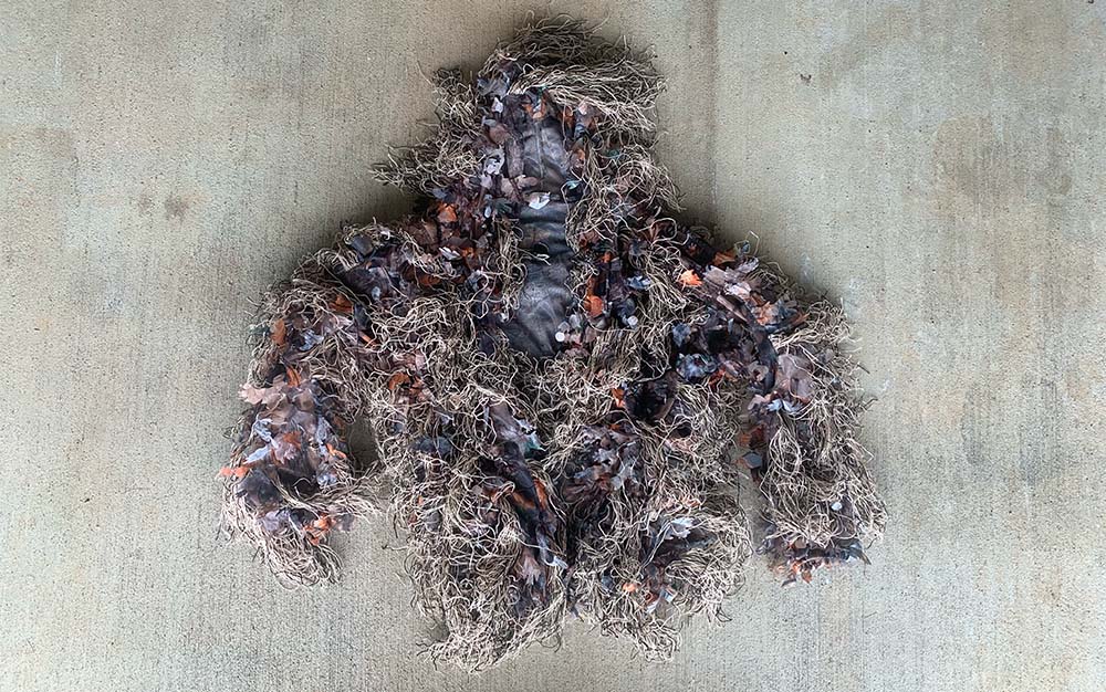 The North Mountain Gear Hybrid Ghillie is the most versatile ghilile suit.