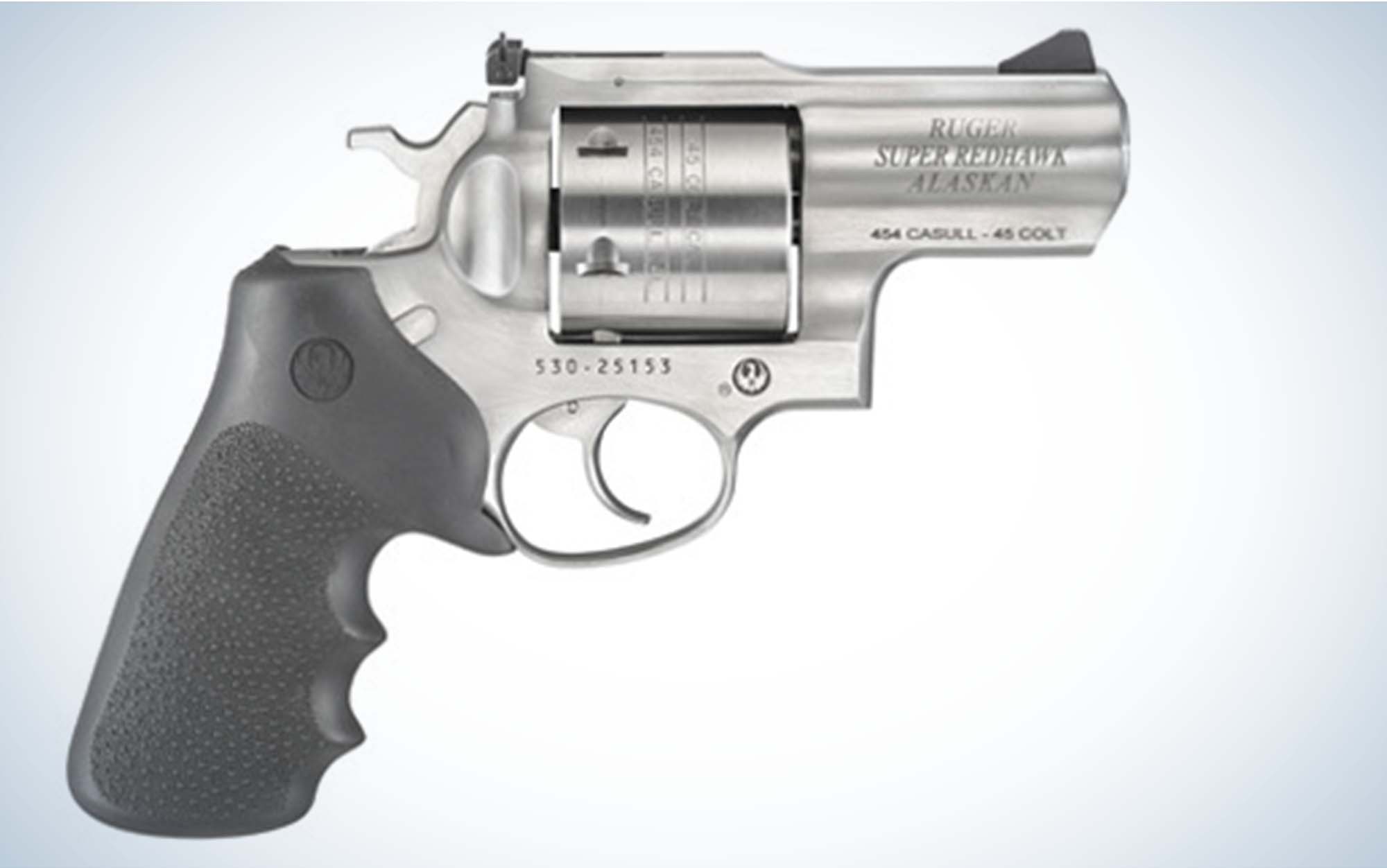 The Ruger Super Redhawk Alaskan is a double action revolver.