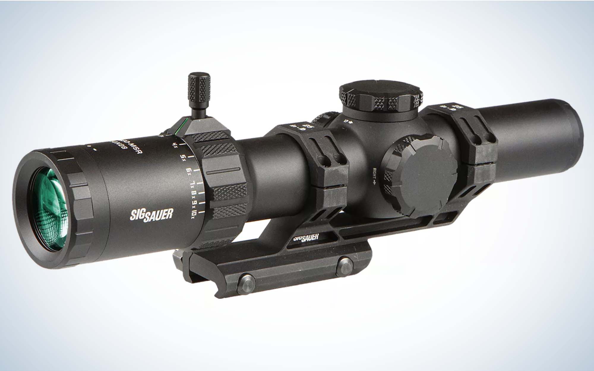The Sig Sauer Tango-MSR 1-10x28 is the best tactical rifle scope.