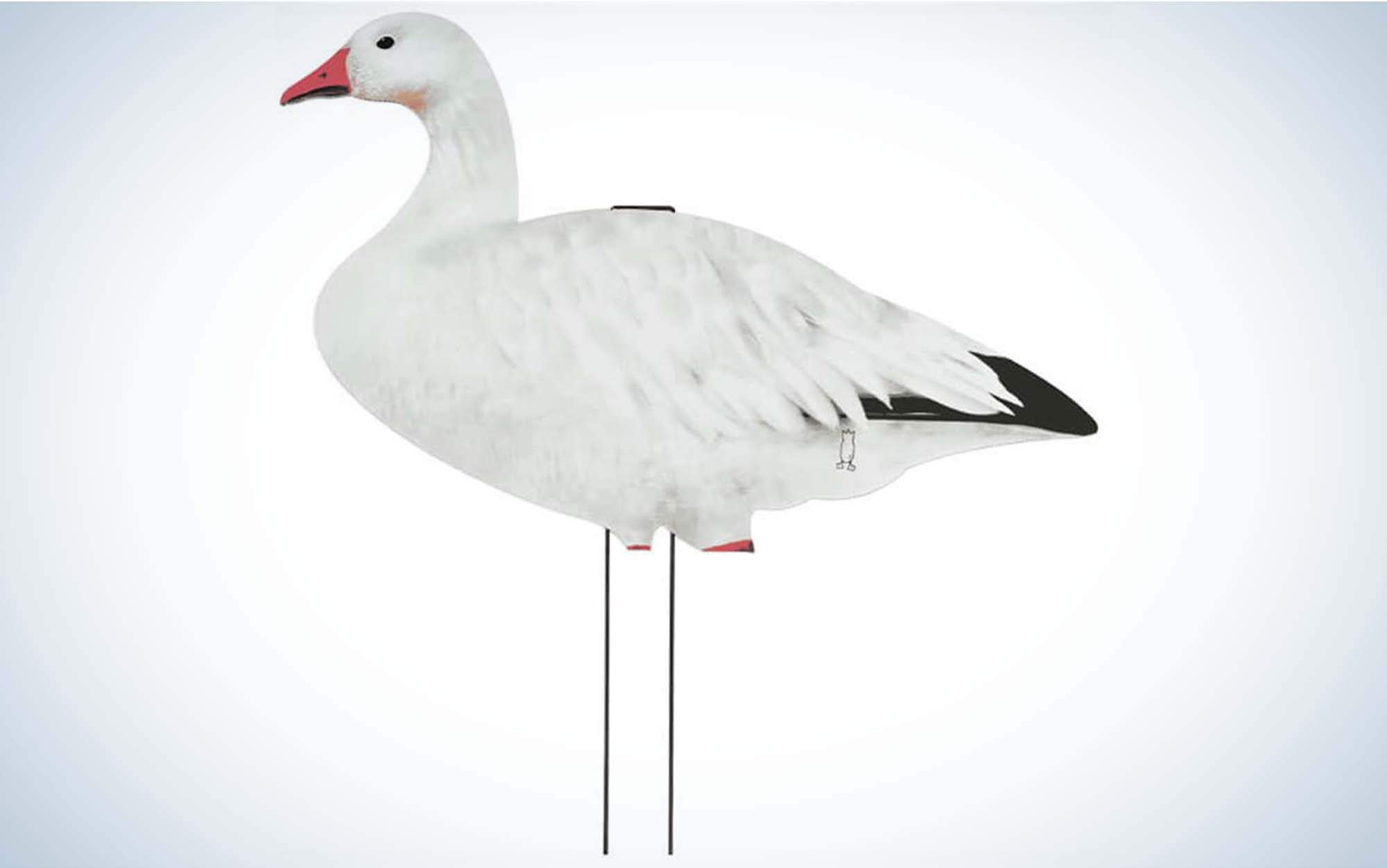 The Dive Bomb Industries V2 Snow Goose Silhouette Decoys are the best silhouette snow goose decoys.