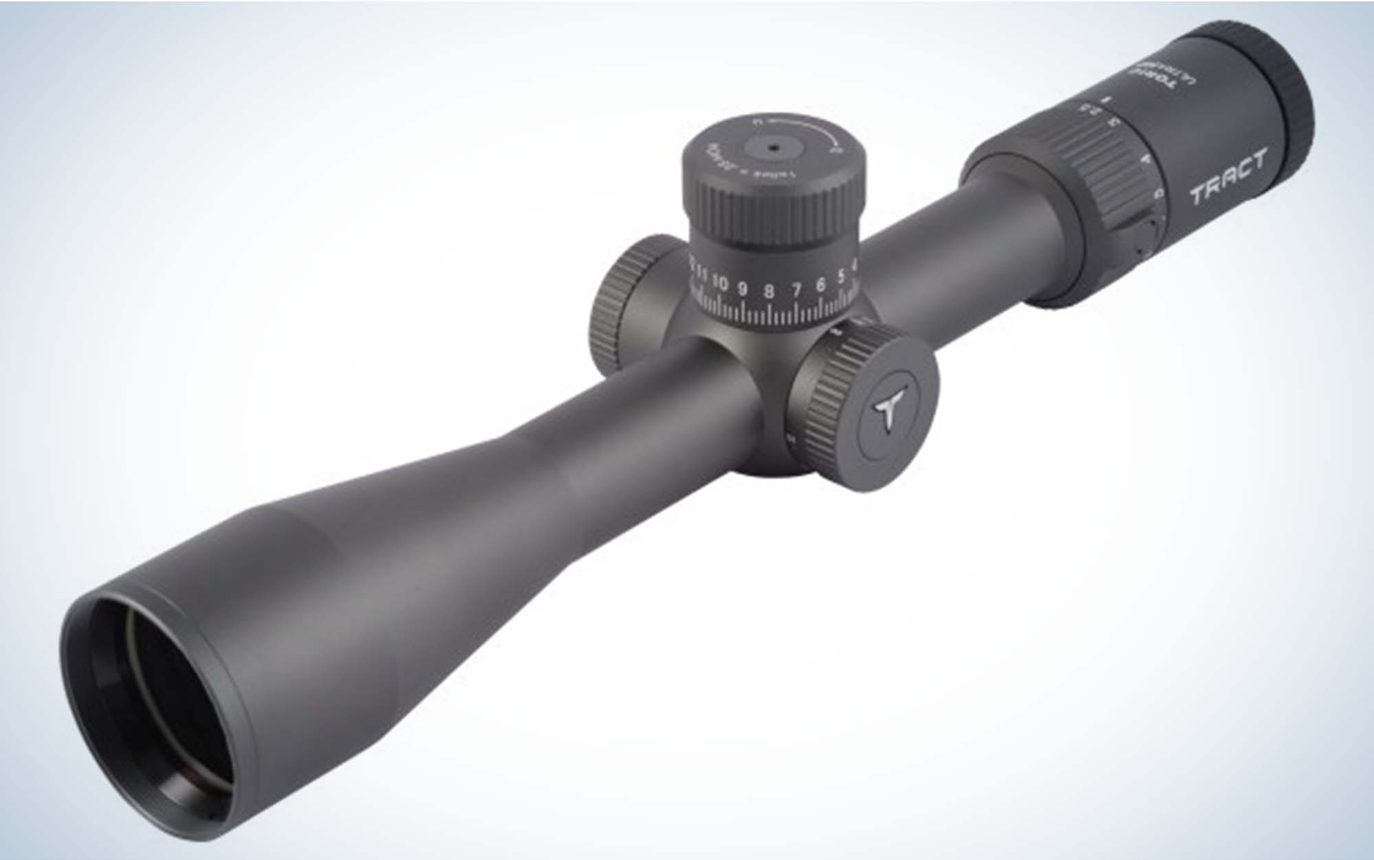 The Tract Toric Ultra HD 2.5-15x44 is the best rifle scope for mule deer.