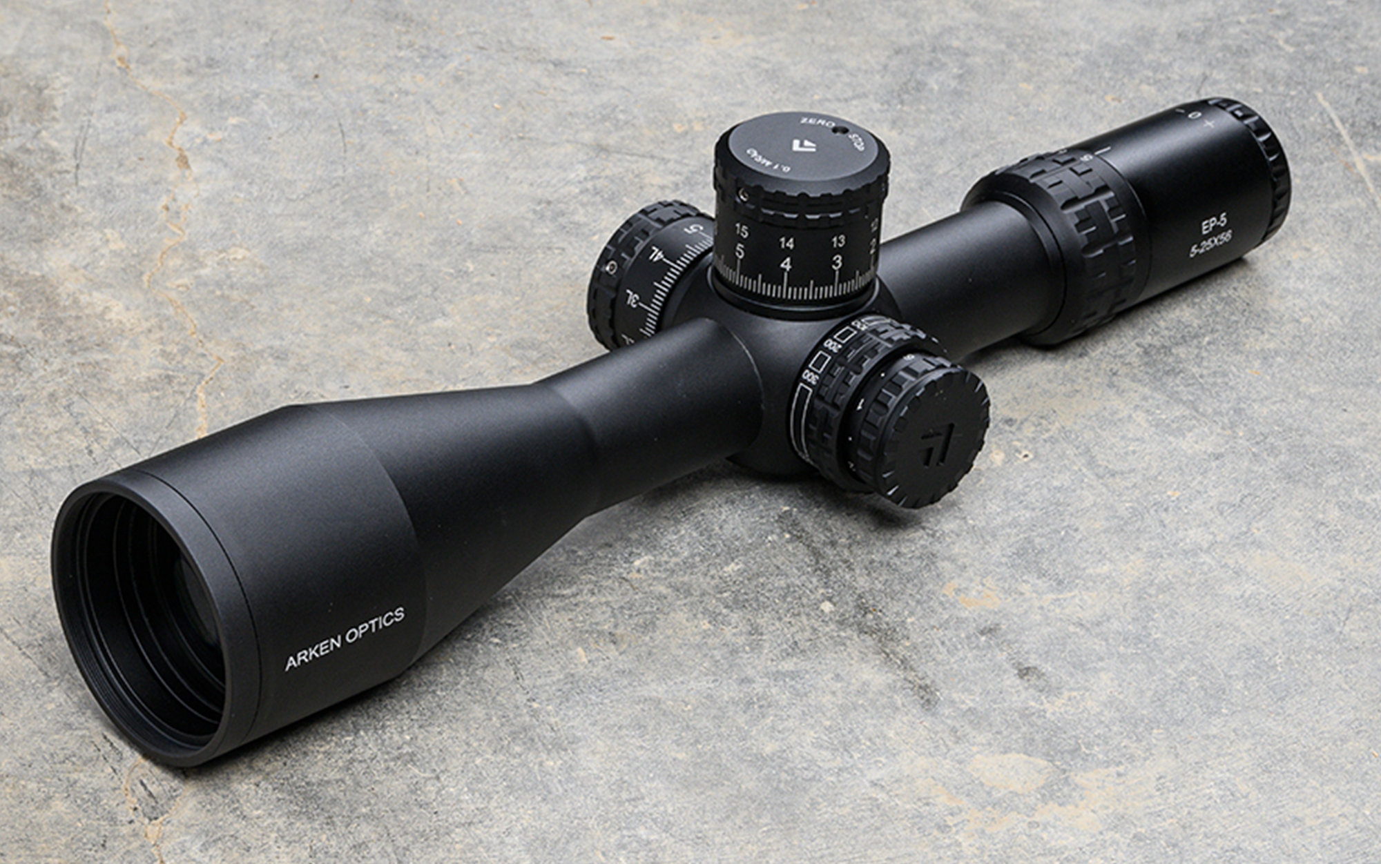The Arken EP5 5-25x56 is the best budget precision rifle scope.