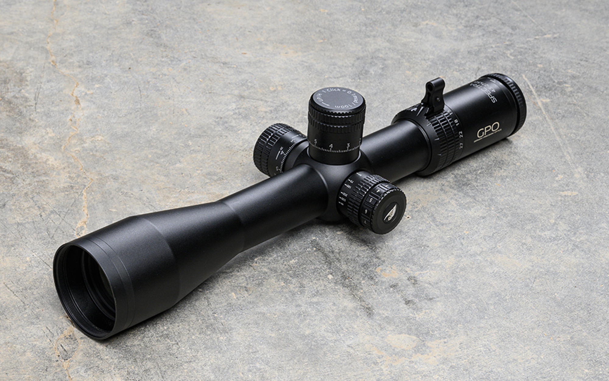 THe GPO Spectra 6x 4.5-27x50 is the best precision elk scope.