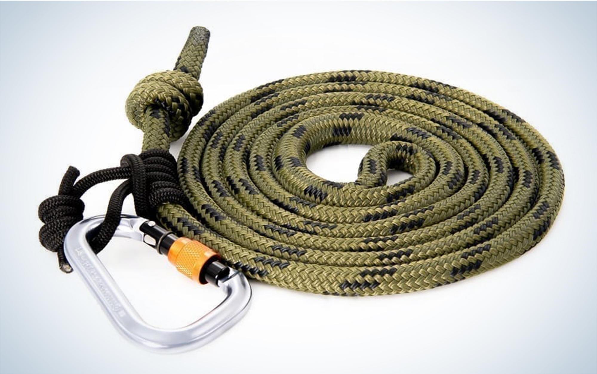 You need a lineman’s rope for treestand safety.