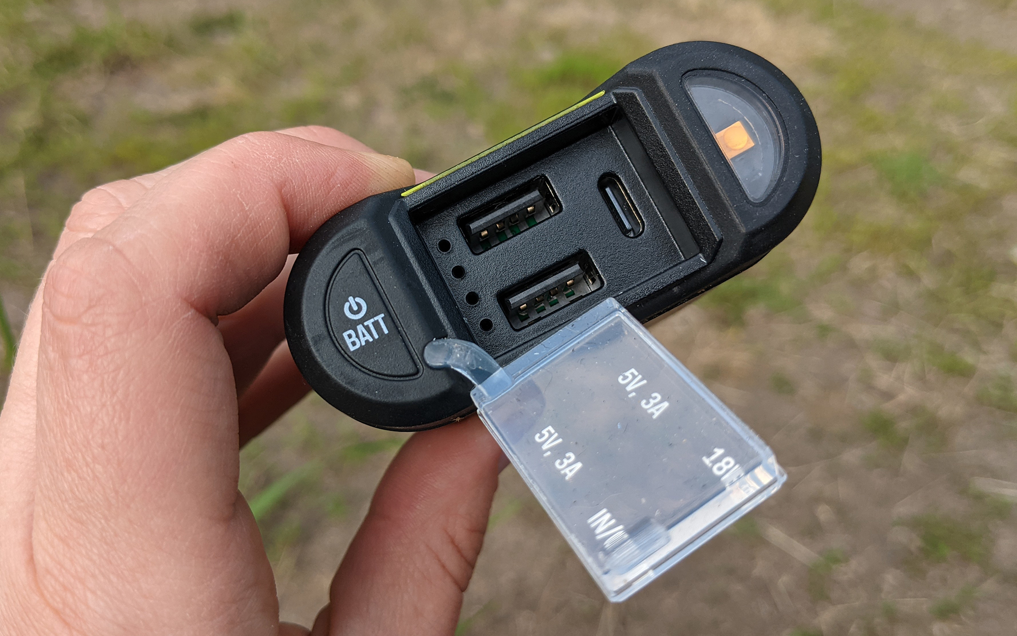 The Goal Zero Venture 35 is virtually weatherproofâan unusual feature for battery packs that anyone who spends time outdoors will find useful.