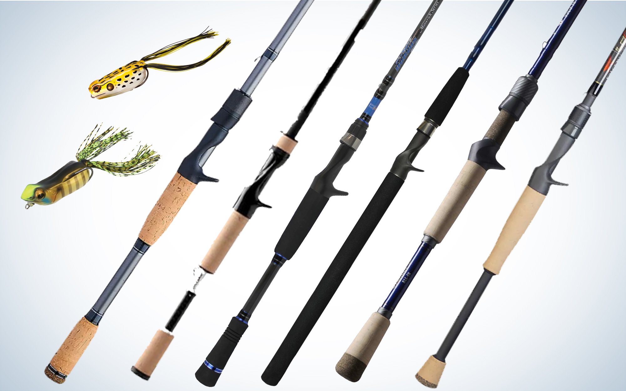 The best frog rods and lures.