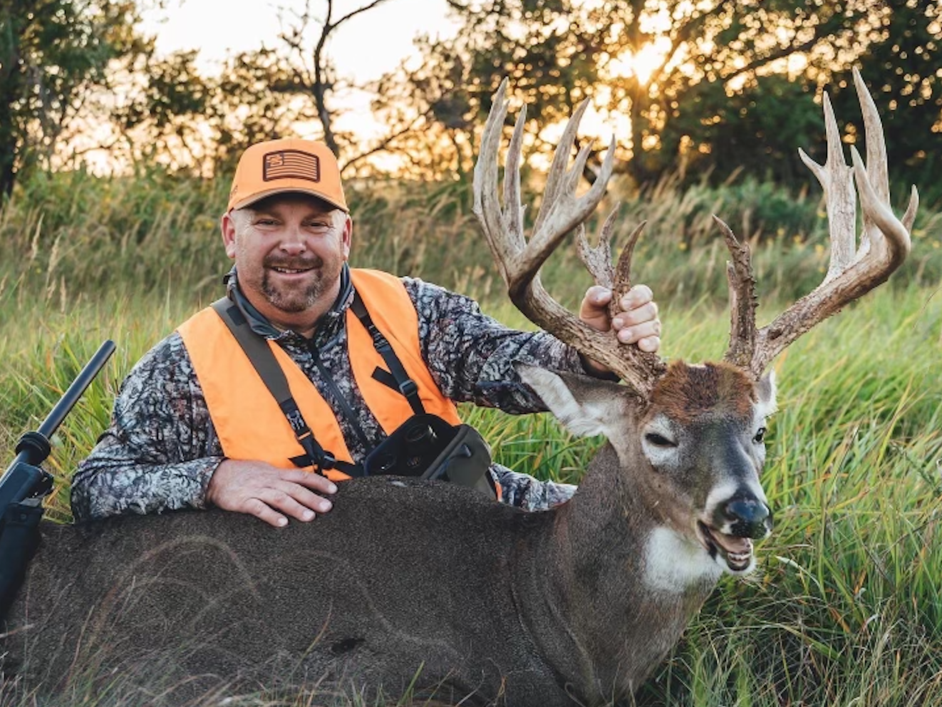 Kansas Hunter Tags Giant 230-Inch Buck During Early Muzzleloader Season
