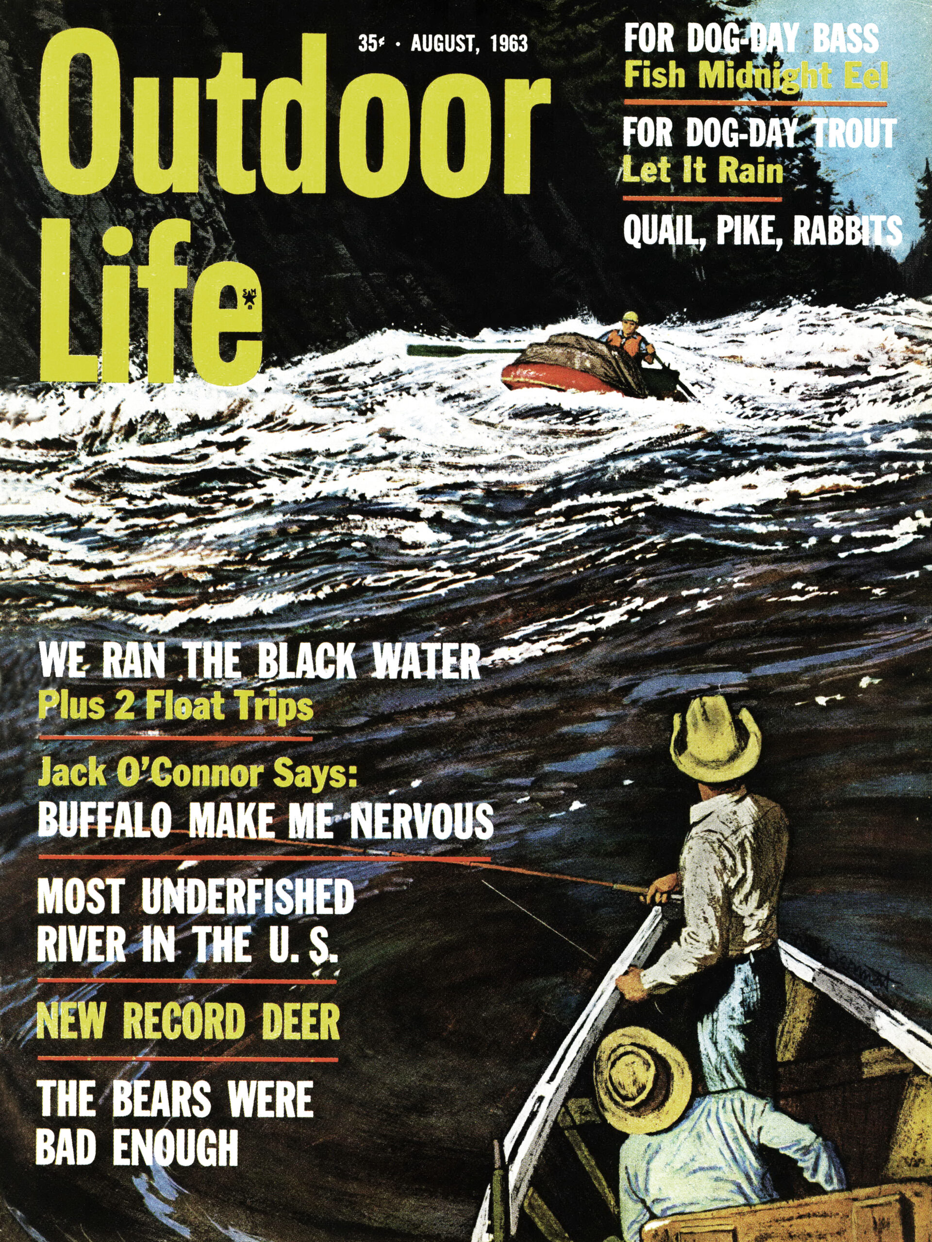 old magazine cover
