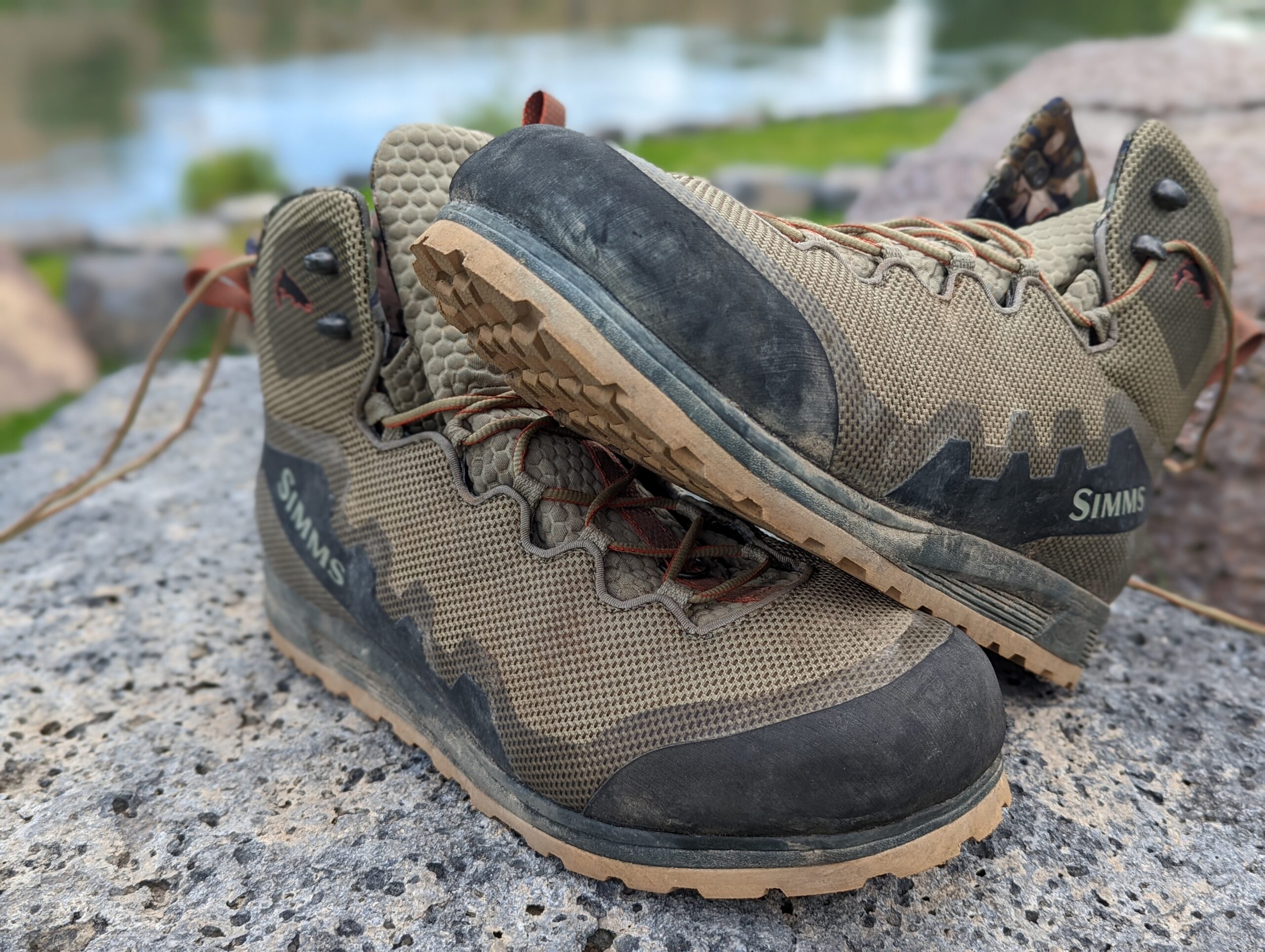 The flyweight access is like a hiking boot for wading