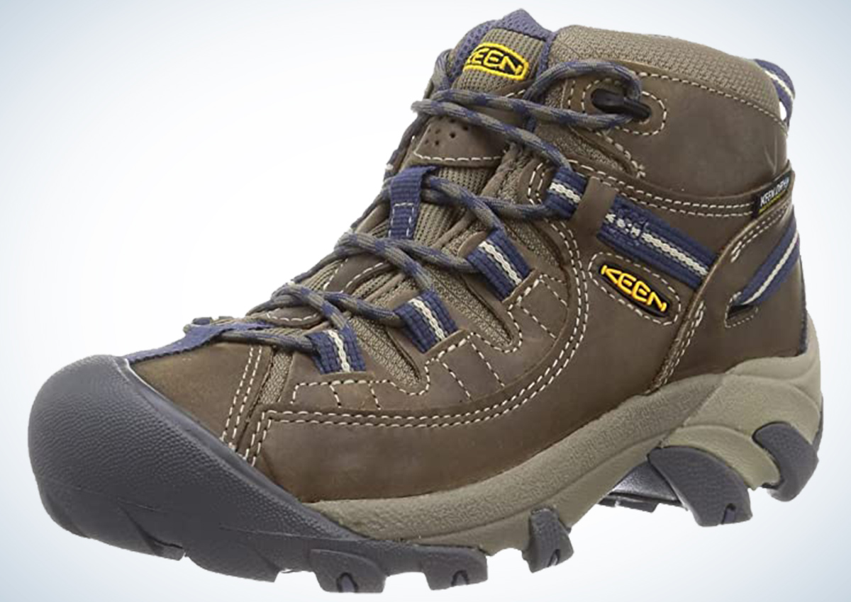 KEEN's hiking shoes are on sale.