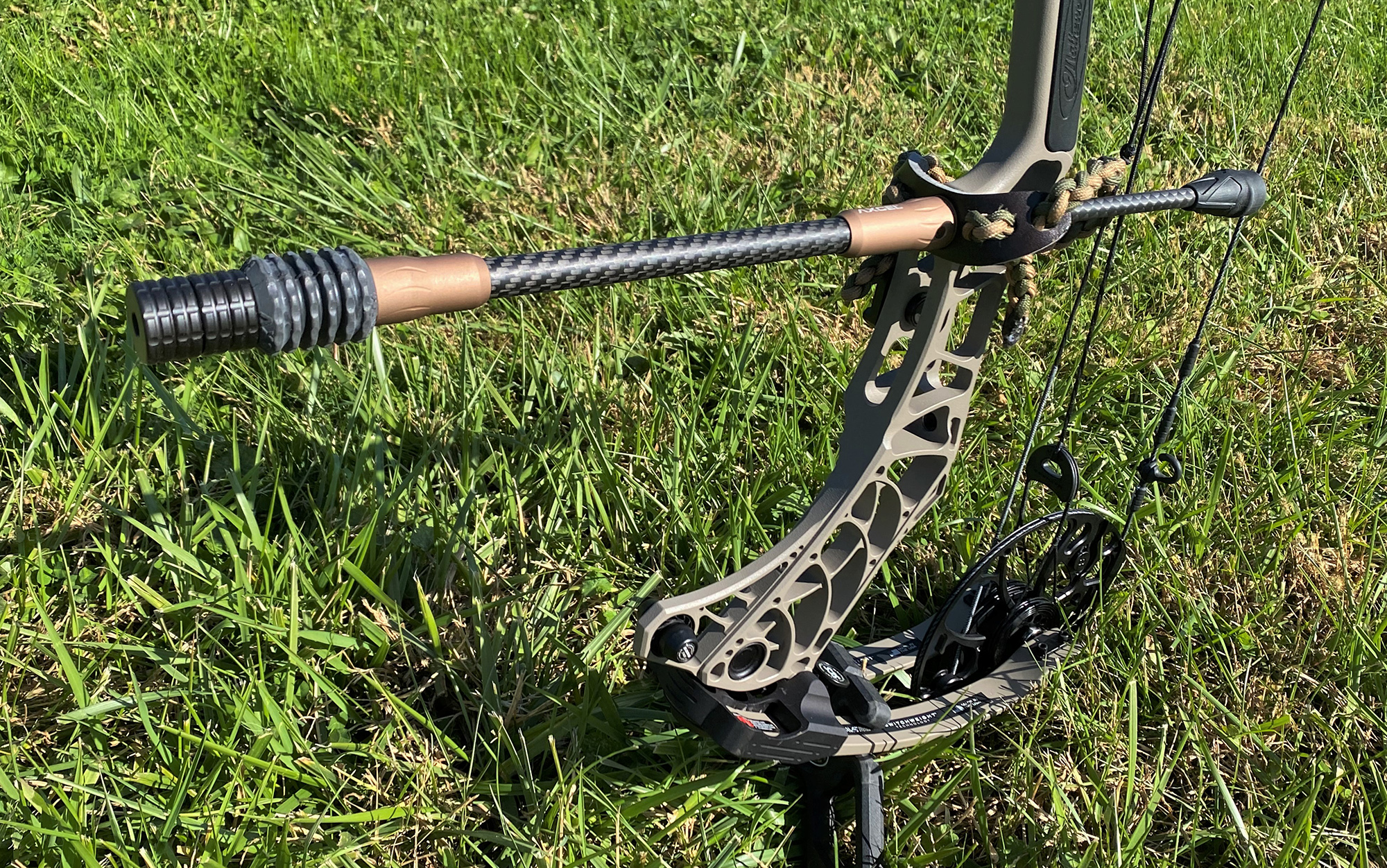 Ten inches is a length most bowhunters can work with.