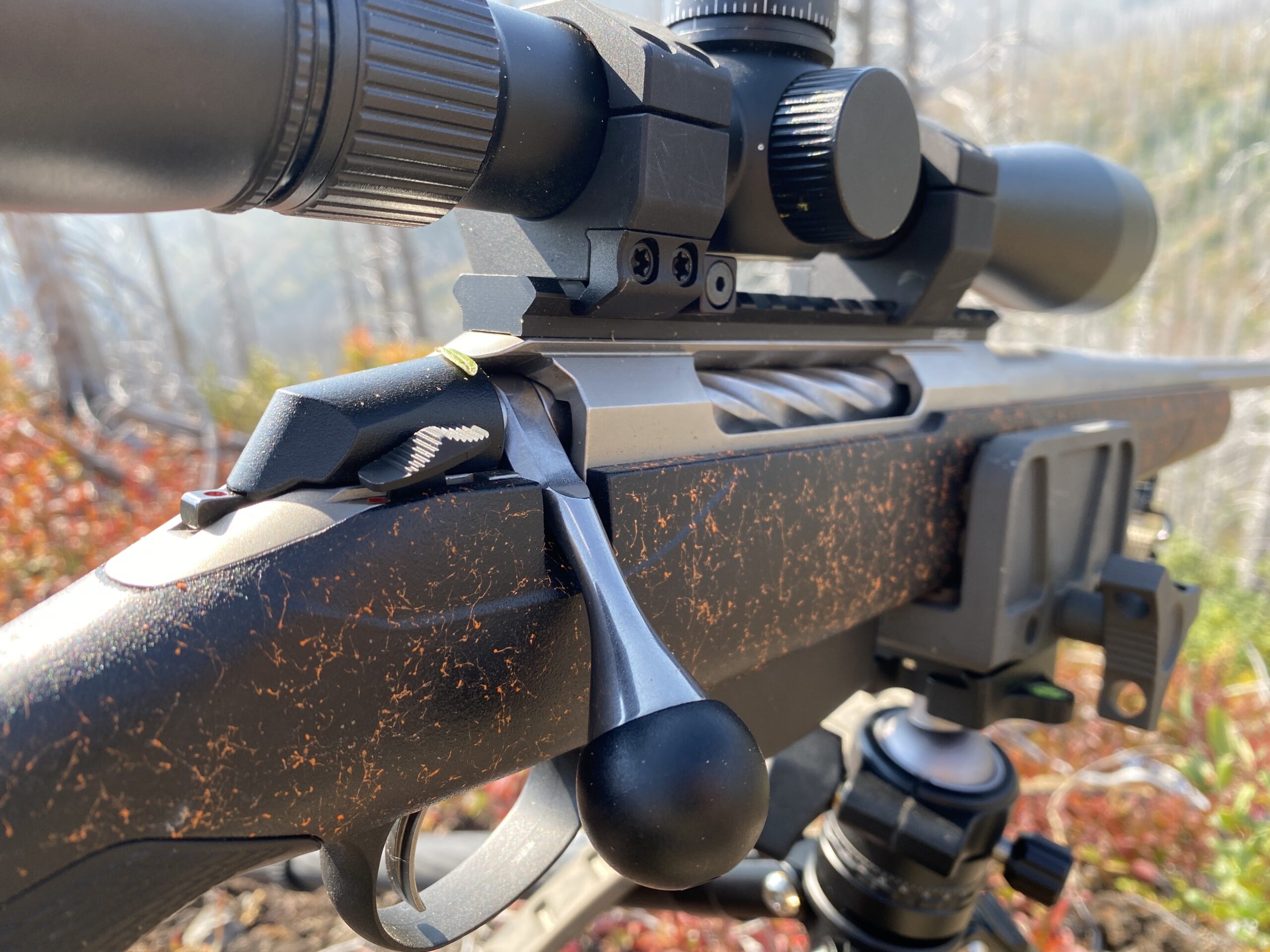The Tikka T3X Lite Roughtech has a fluted action