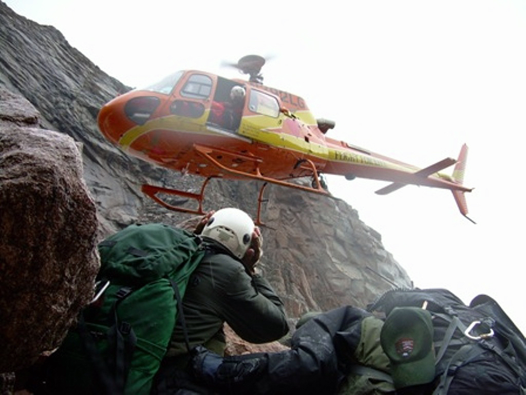 NPS helicopter rescue