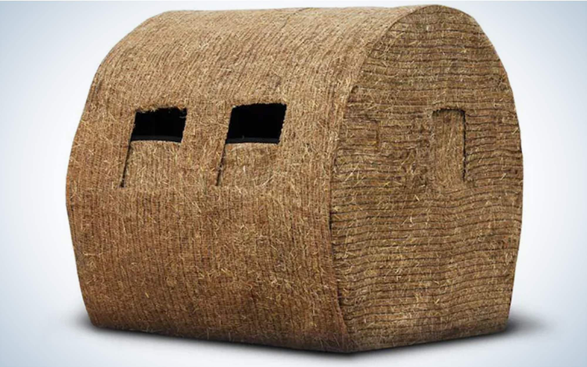 The hay bale blind is one of the best gifts for deer hunters.