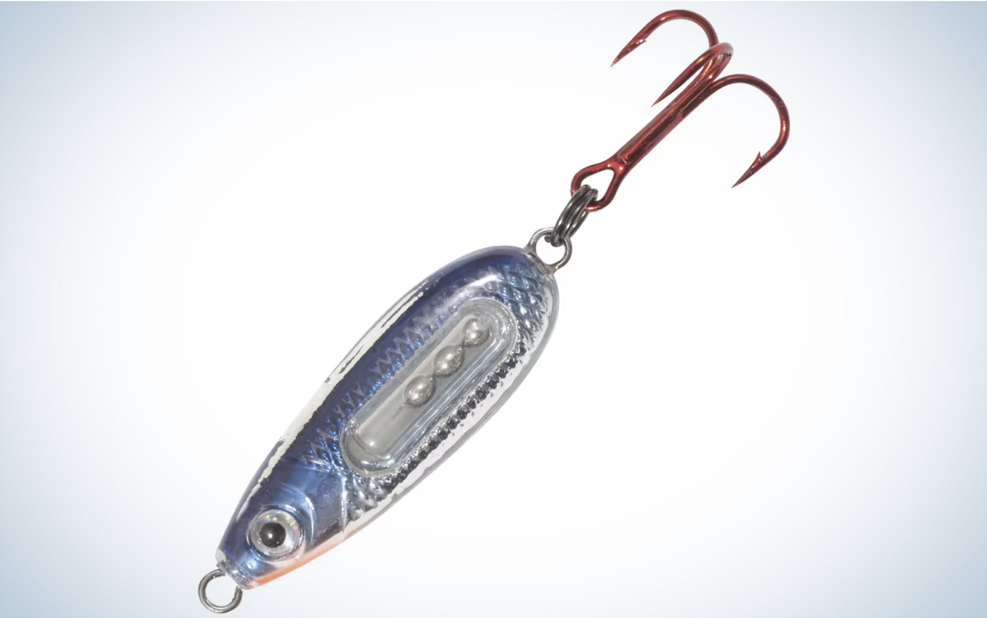 Northland Fishing Tackle Glass Buck-Shot Spoon is one of the best ice fishing lures for perch.