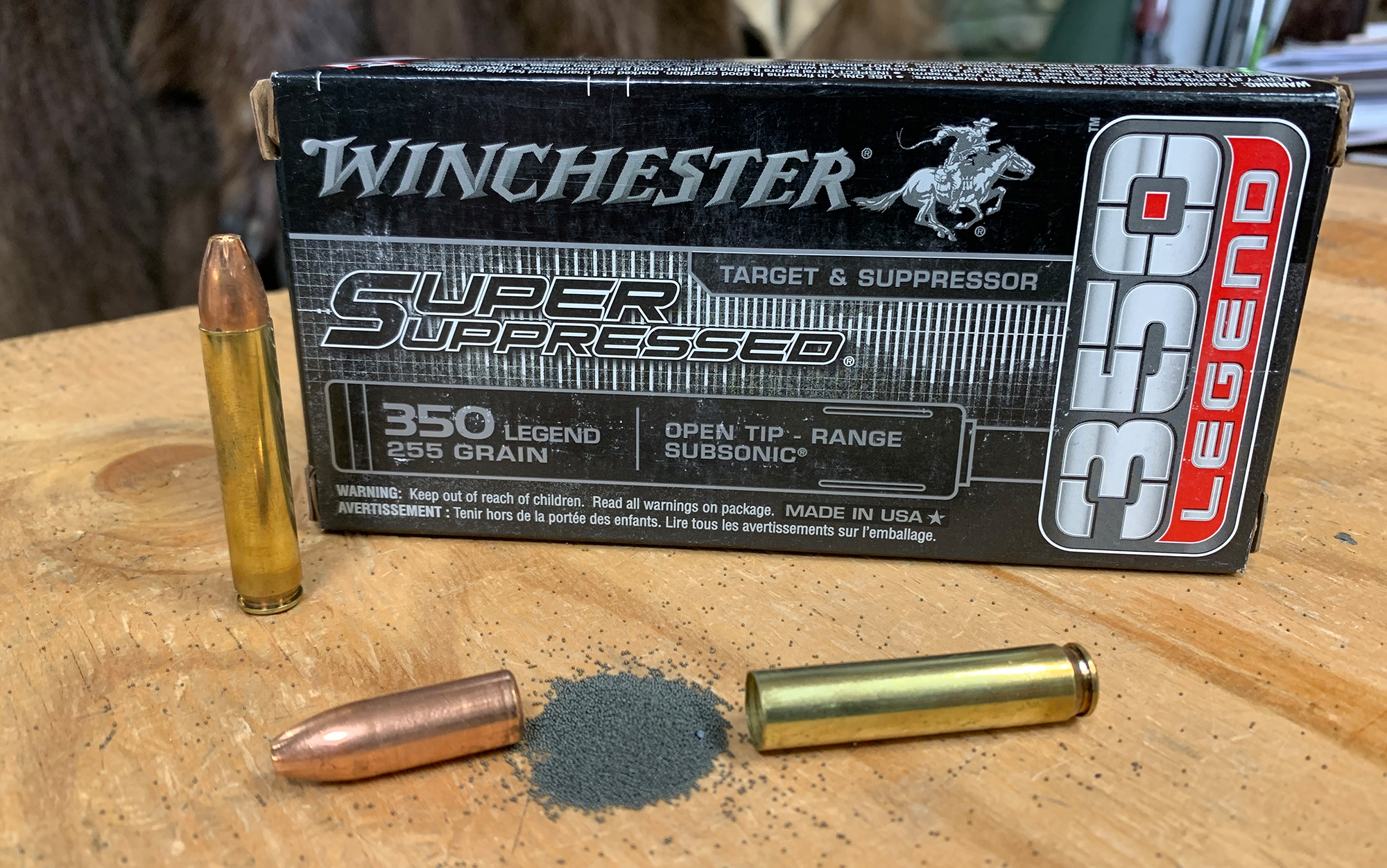 Winchester 255-grain Super Suppressed is one of the best 350 legend ammunitions.