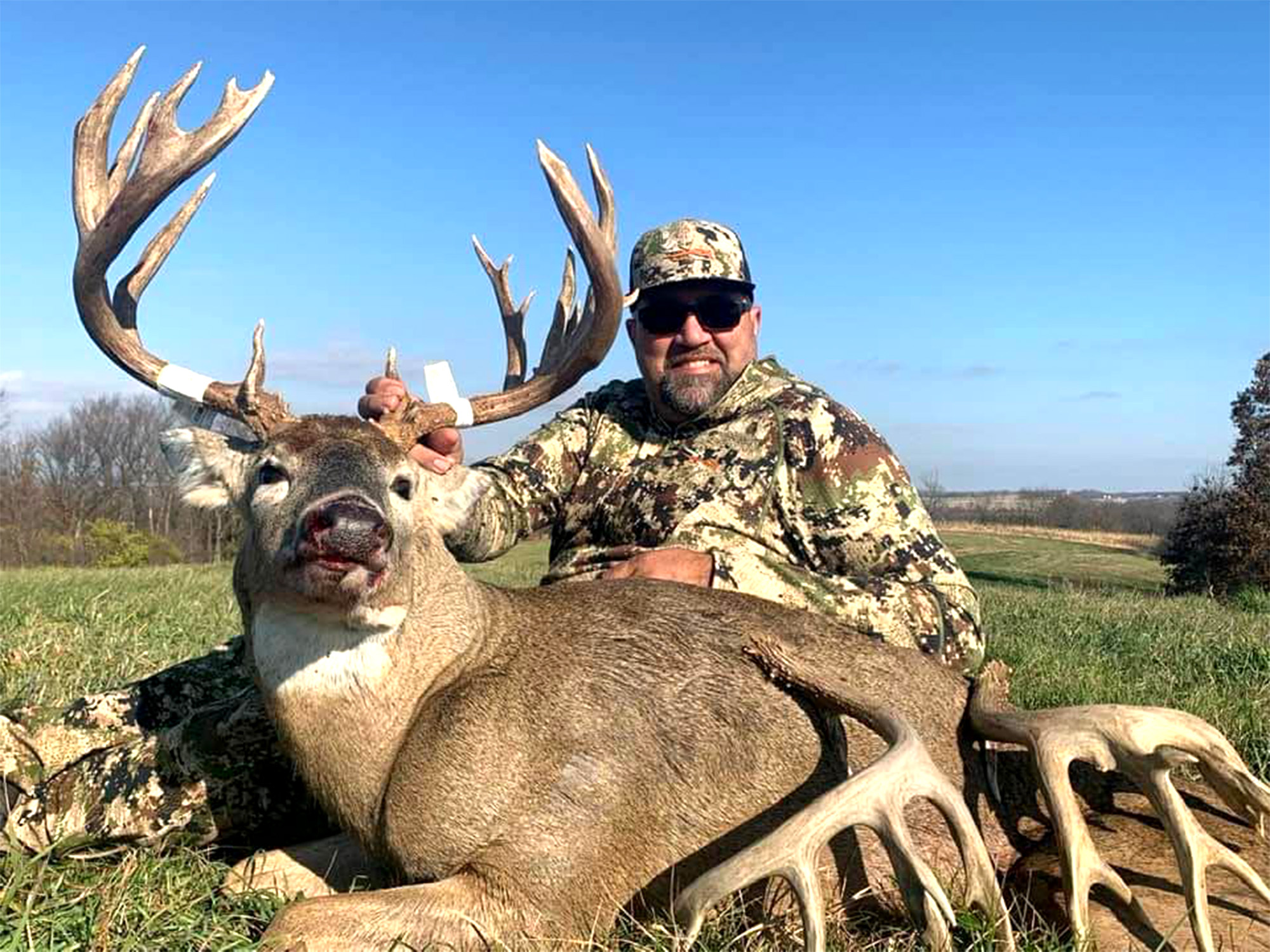 Iowa Bowhunter Sends Up a Prayer and Knocks Down a 207-Inch Whitetail