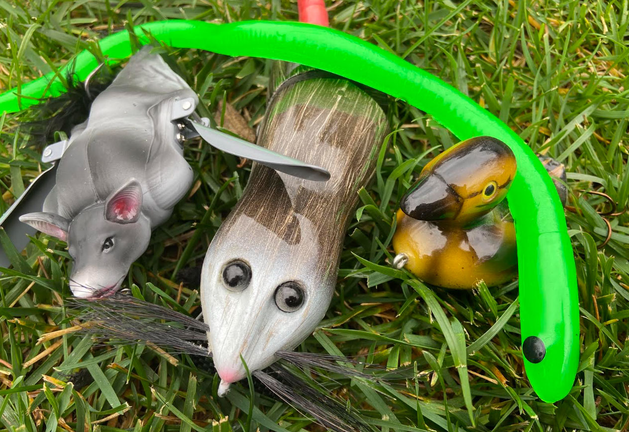 duck lures and rat baits