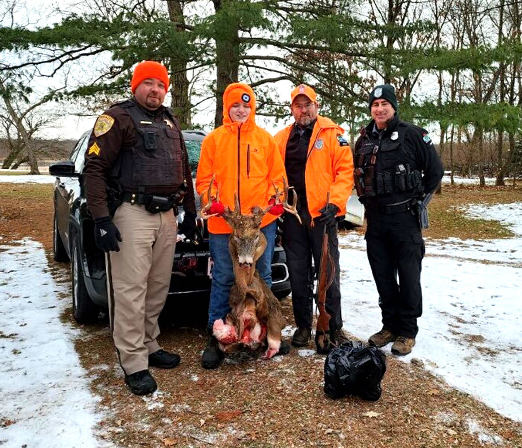 teenage hunter's first buck stolen 1