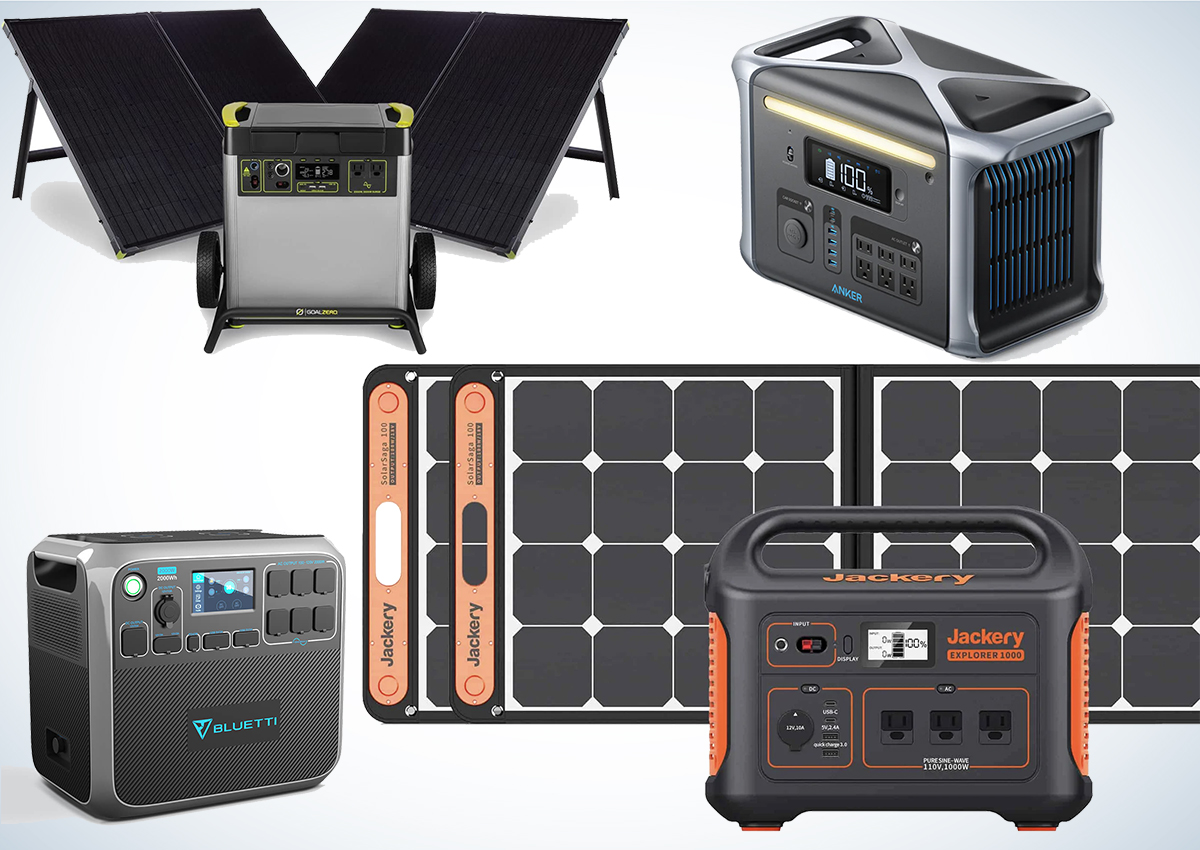 Solar generators are on sale for Black Friday.