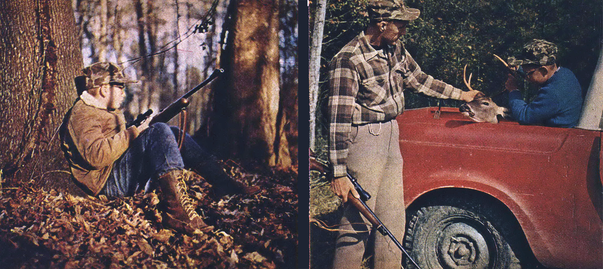 A kid's first deer hunt in a Louisiana swamp in the 1960s.