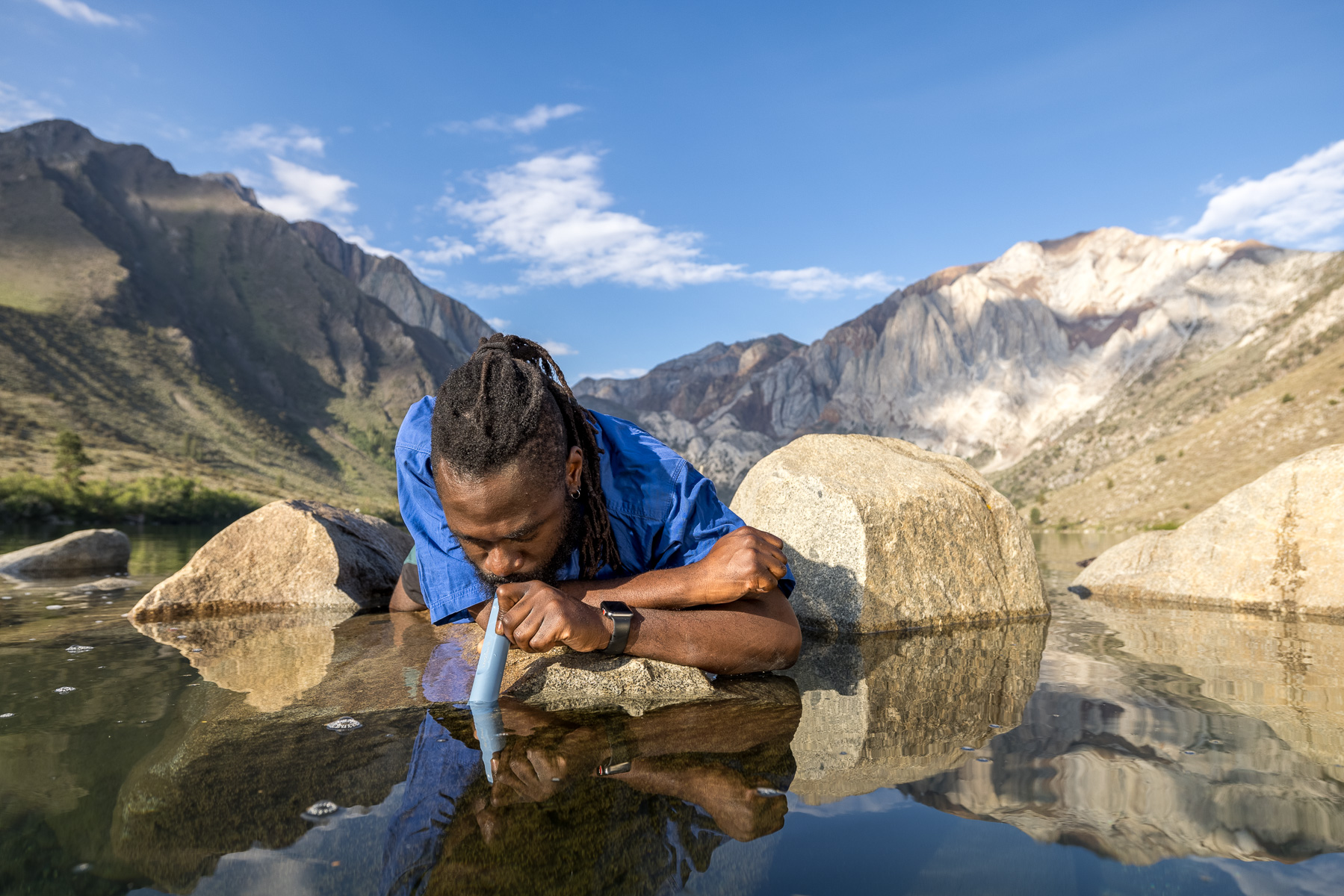 Testing the LifeStraw water filter