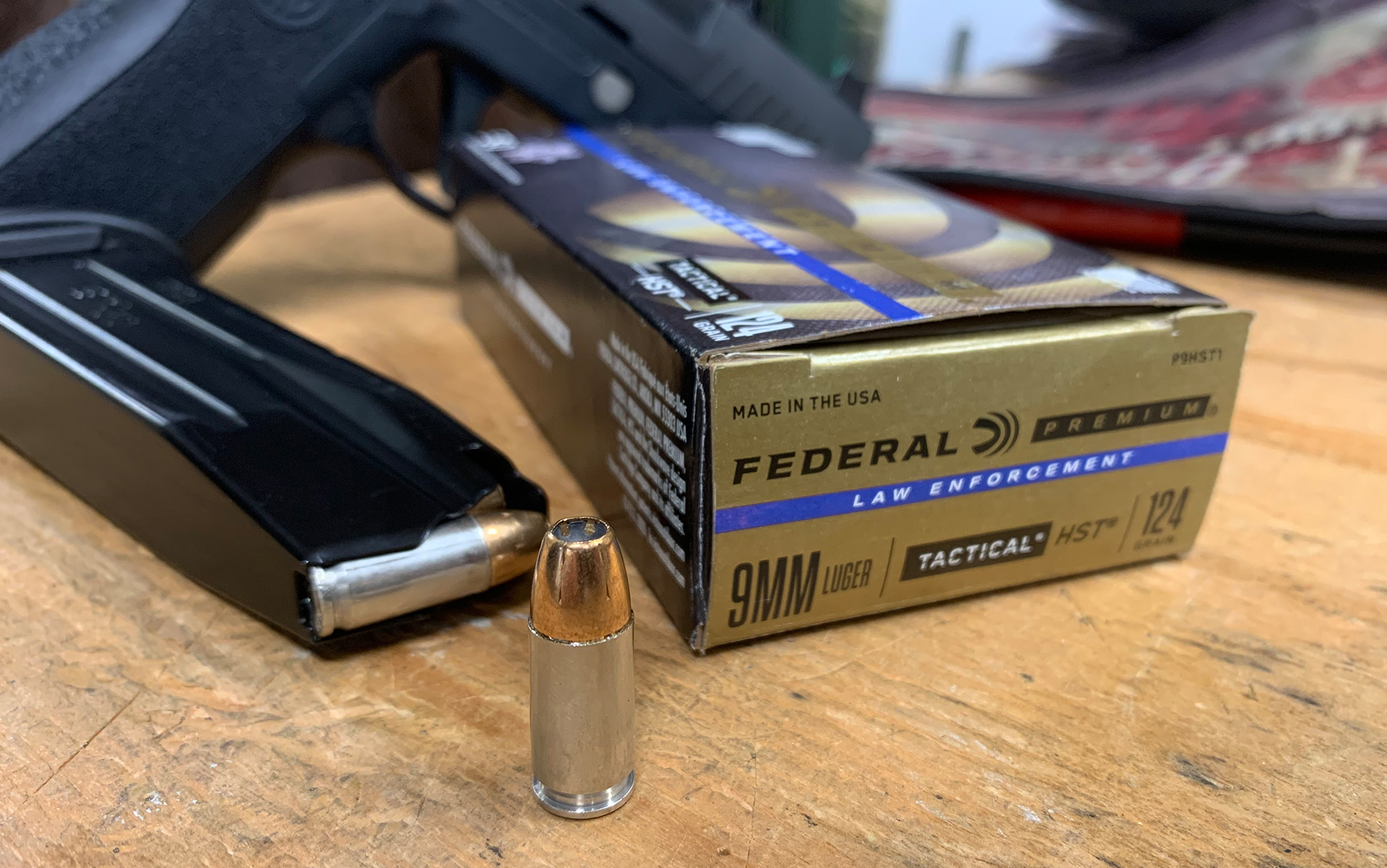 Federal Premium 124-grain HST is one of the best 9mm ammunitions.