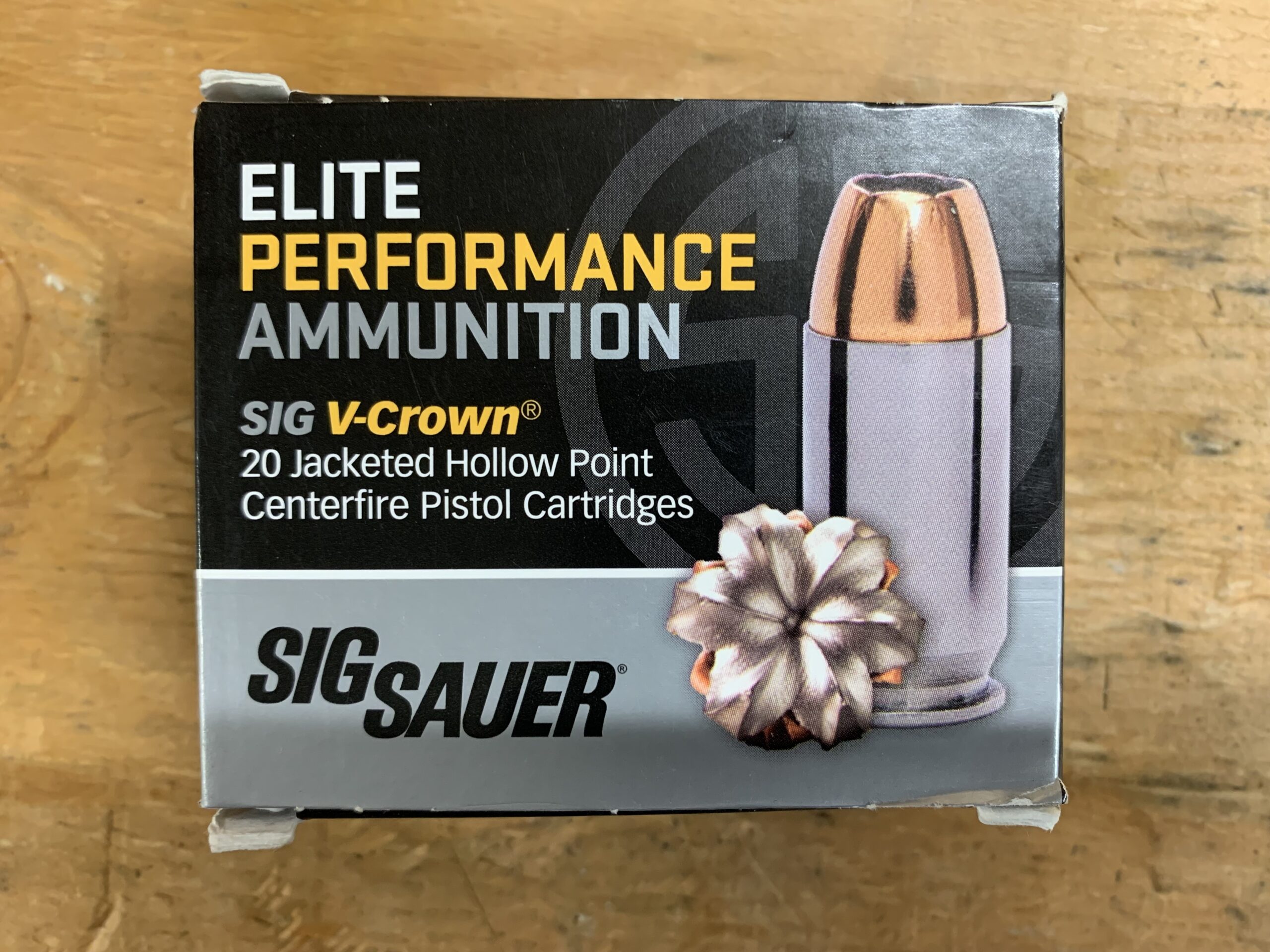 Sig-Sauer V-Crown 9mm ammo
