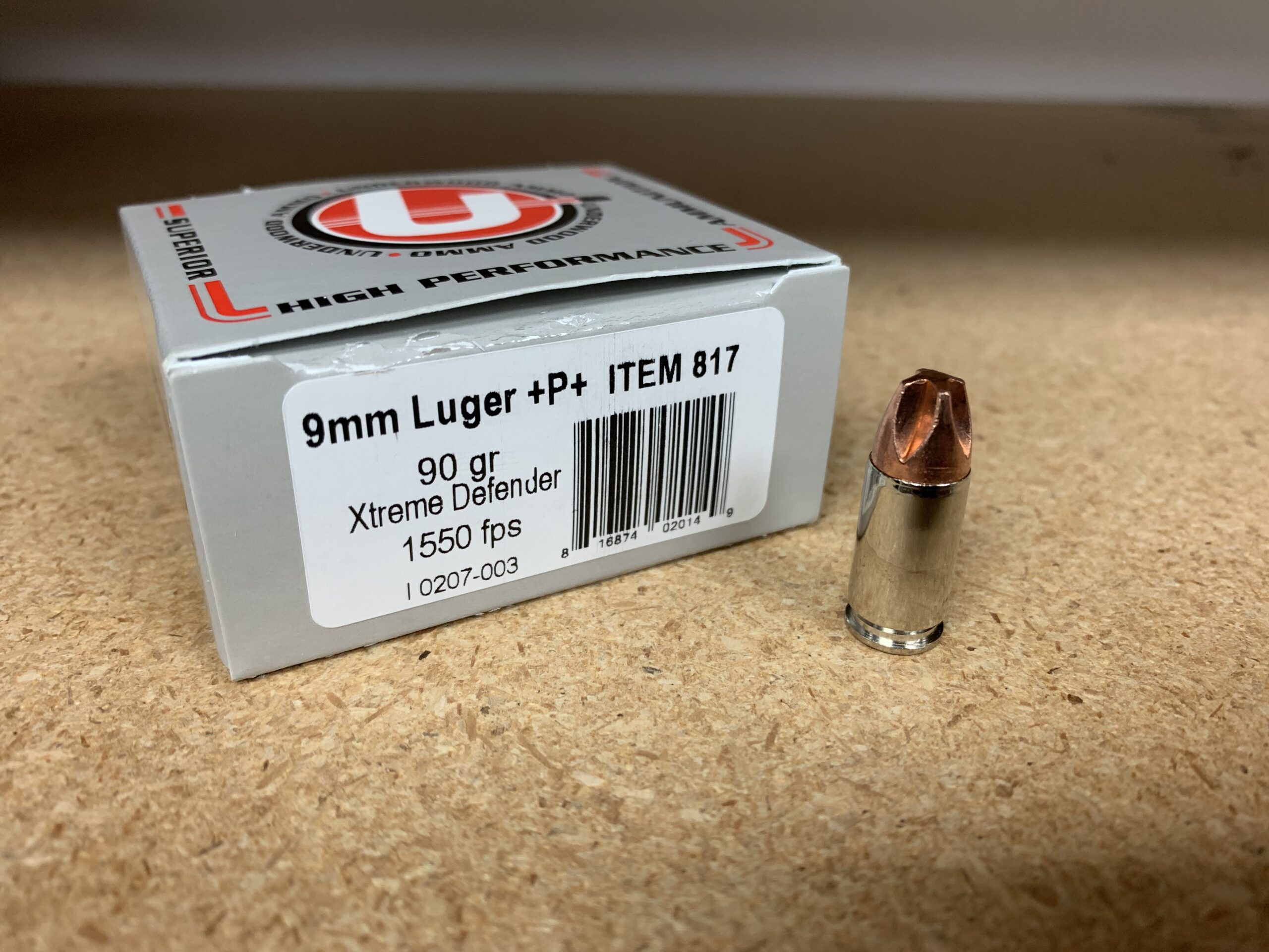 Underwood Extreme Defender 9mm ammo