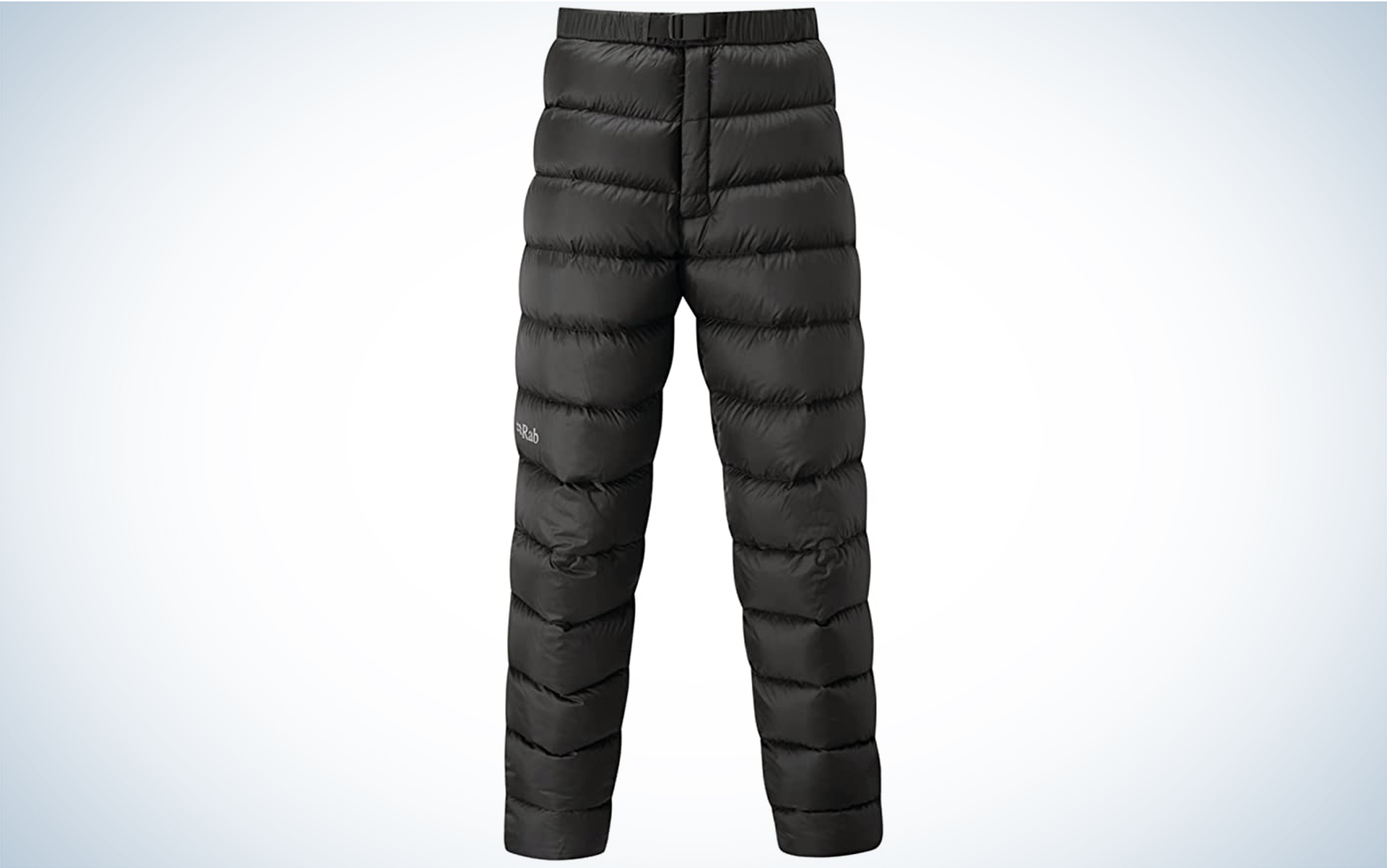 The Rab Argon Down Pants are the best puffer pants for winter.
