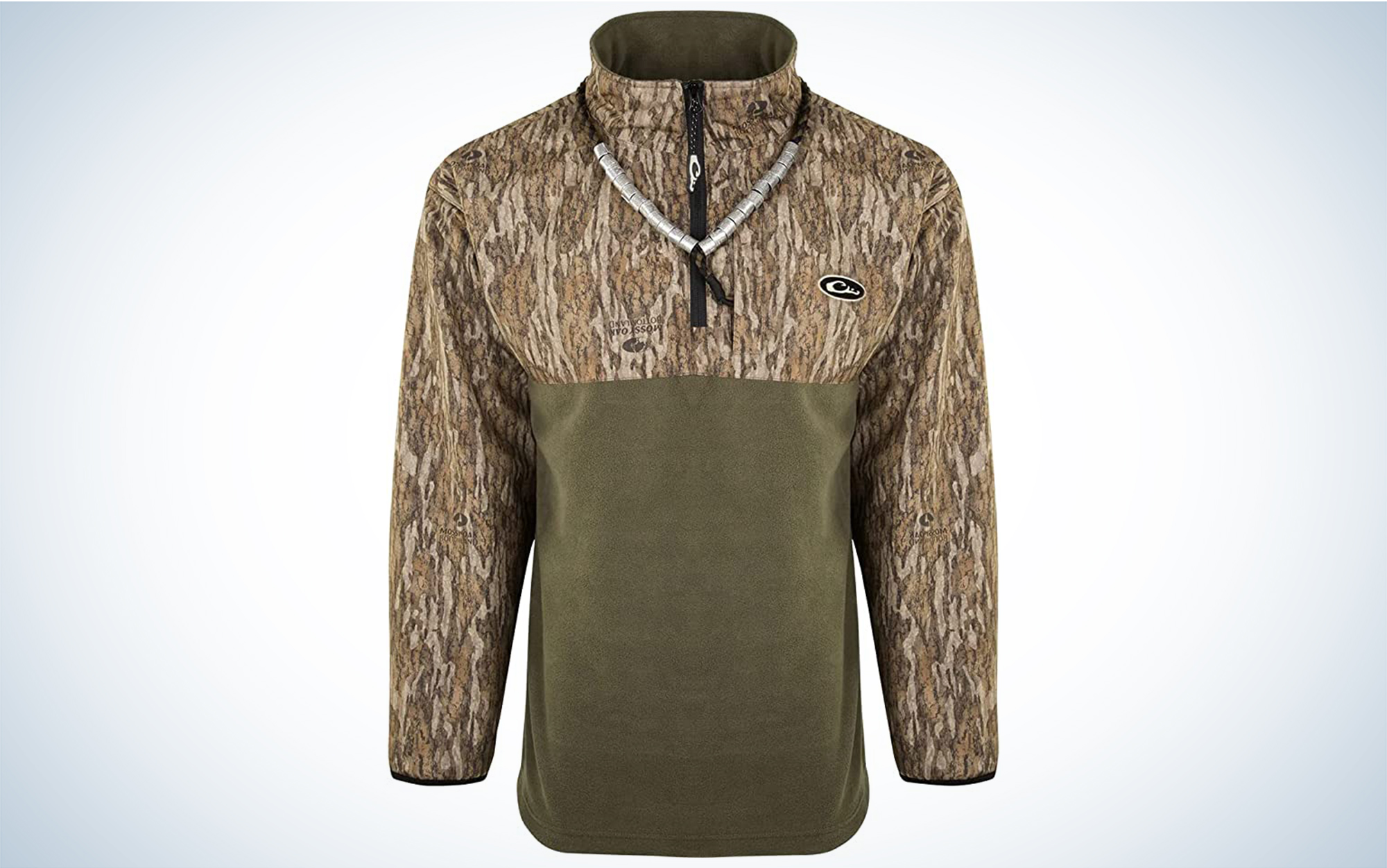 The Drake ¼ Zip Refuge Eqwader Jacket is the best duck hunting jacket for mid season.